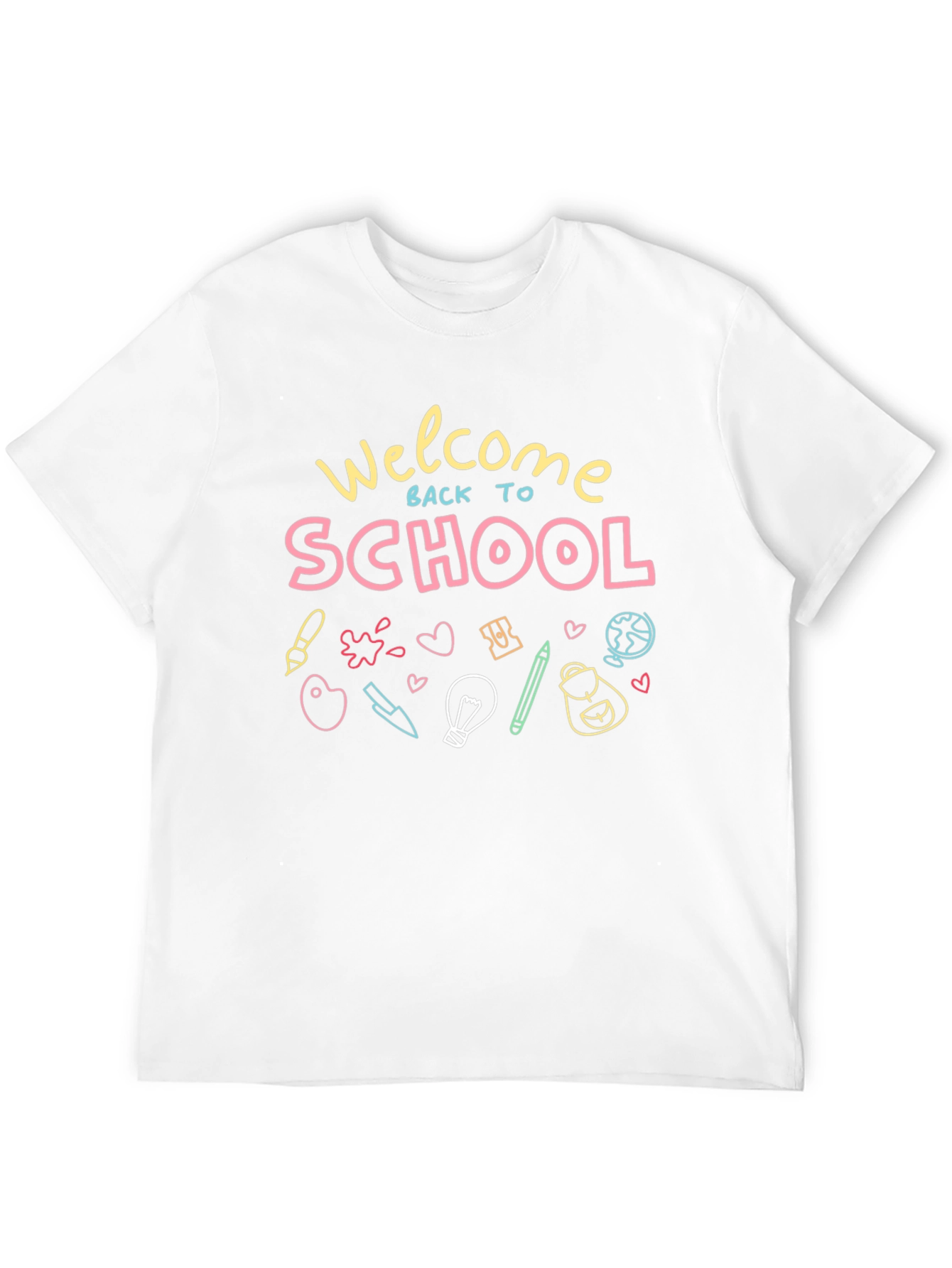 Welcome Back to School Graphic T-Shirt