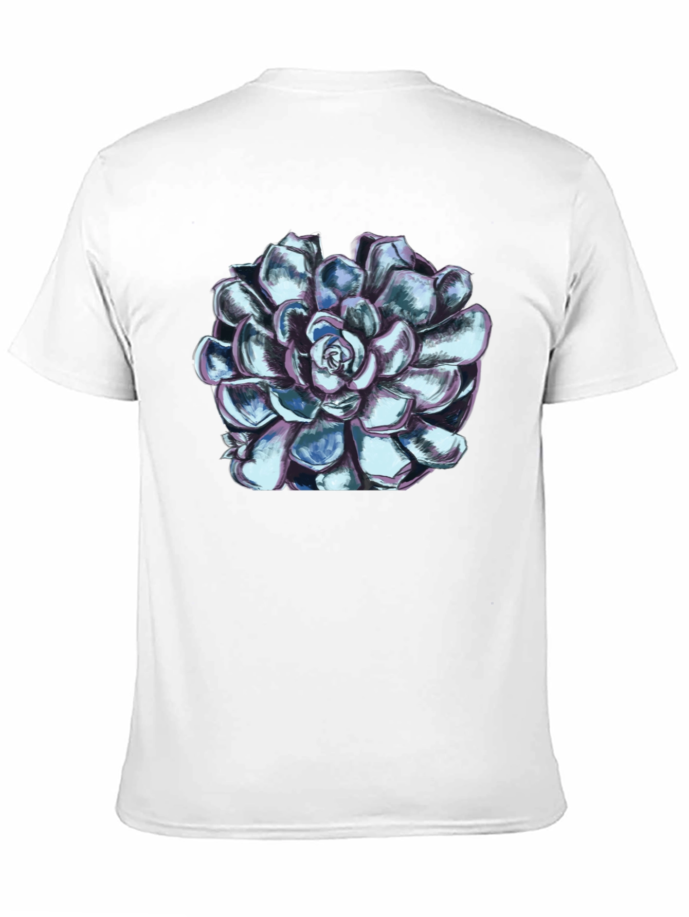 Succulent Graphic Tee - Black Unisex T-Shirt