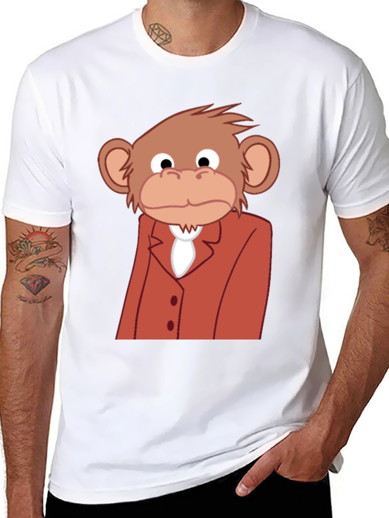 Monkey Business T-Shirt - Cartoon Style