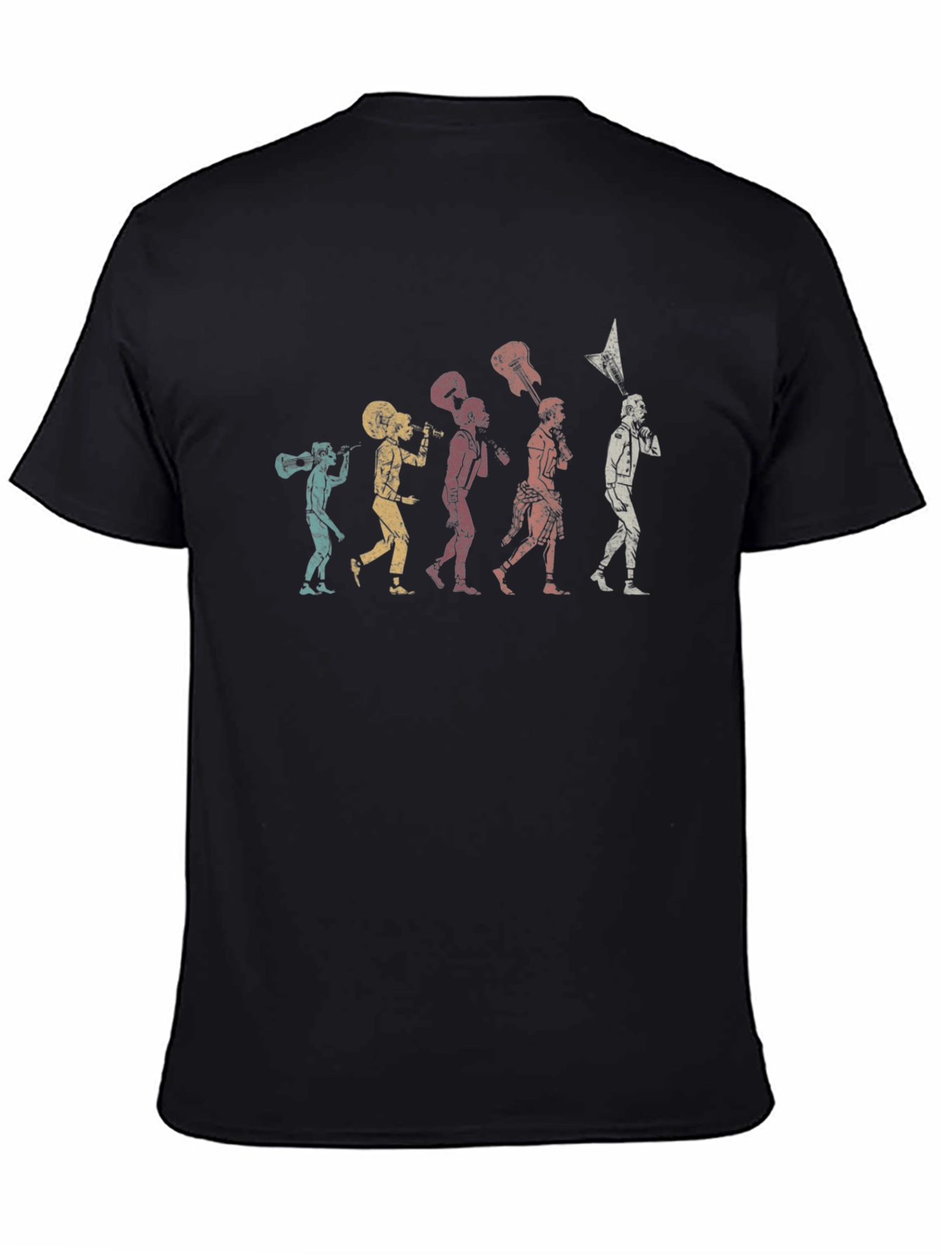 Evolution of Rock Black T-Shirt
