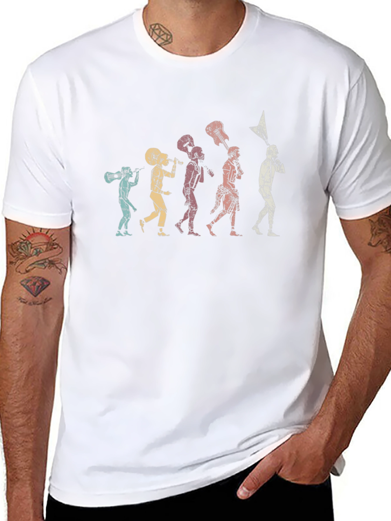 Evolution of Rock Black T-Shirt