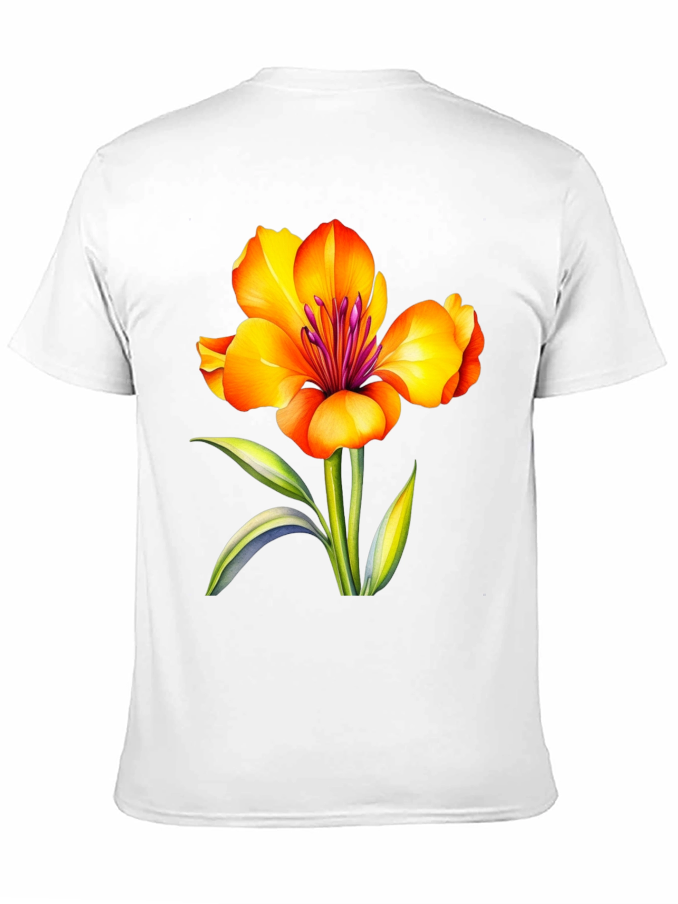 Floral T-Shirt - Vibrant Flower Graphic Tee