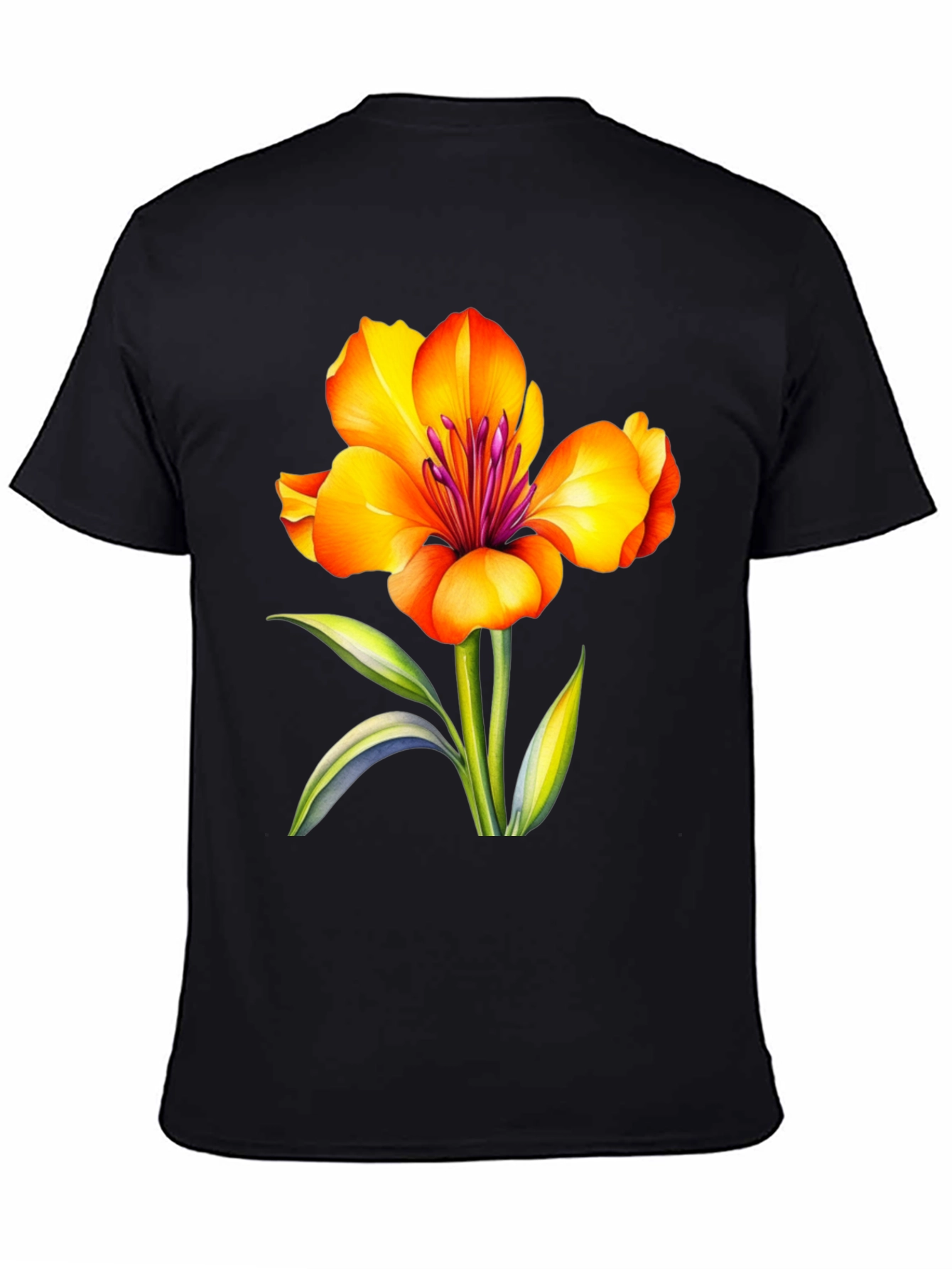 Floral T-Shirt - Vibrant Flower Graphic Tee