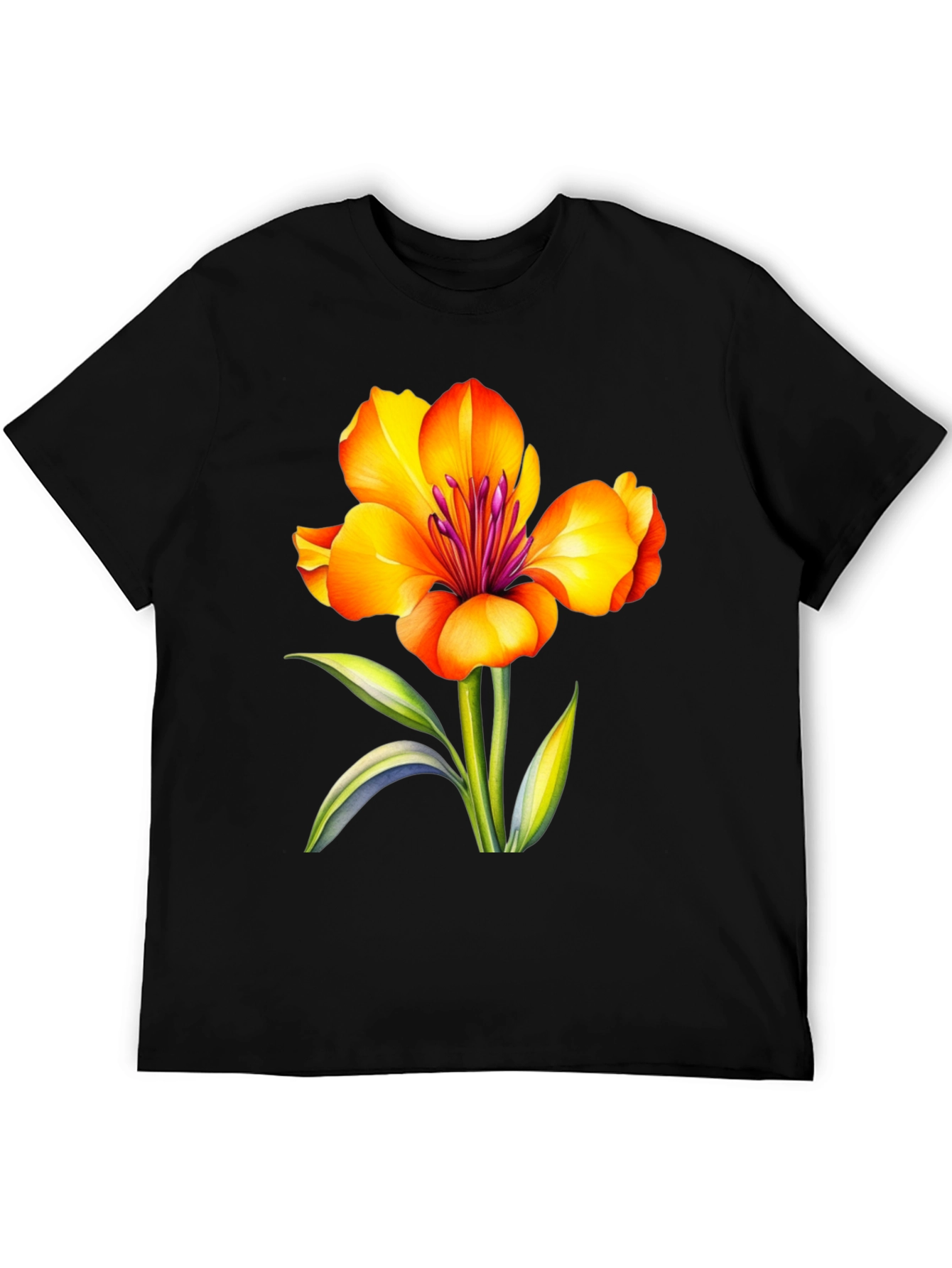 Floral T-Shirt - Vibrant Flower Graphic Tee