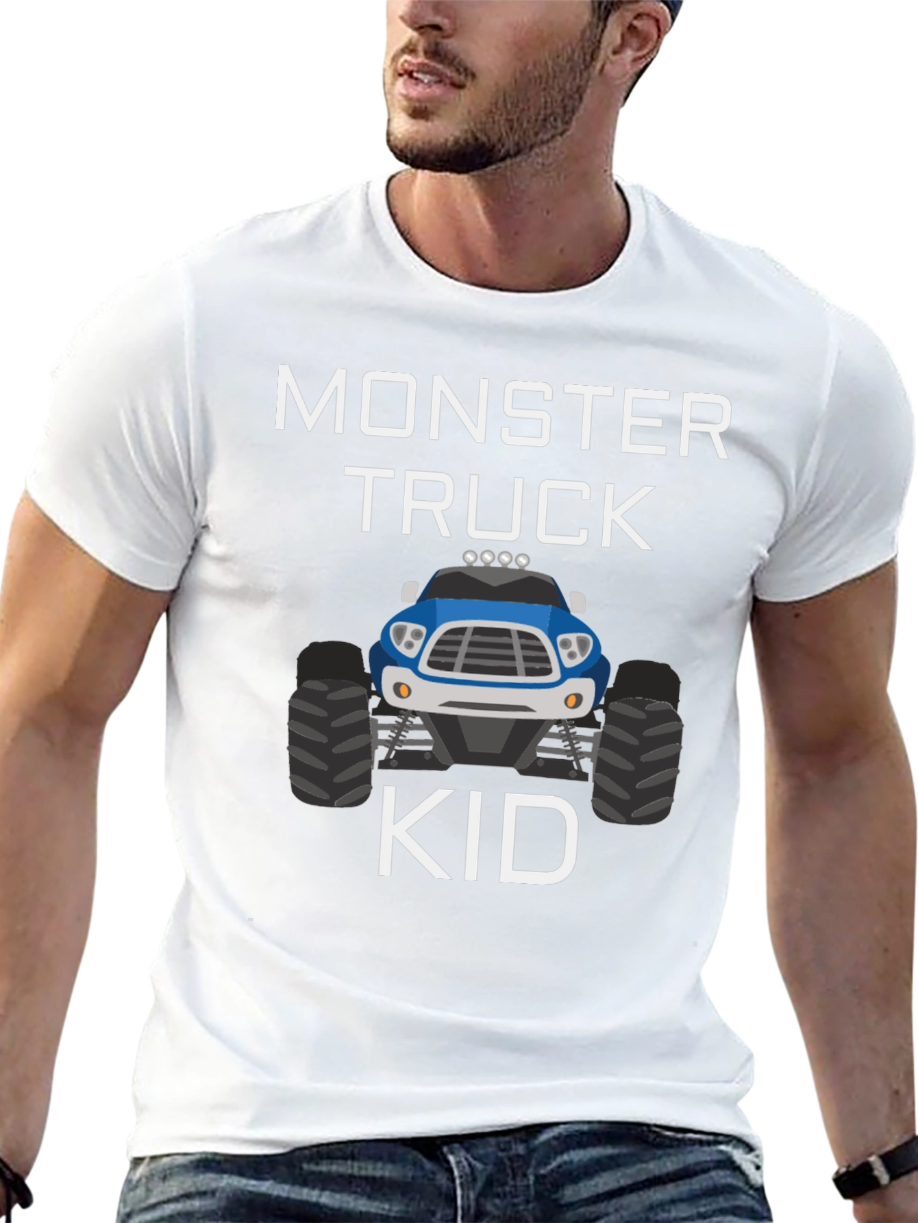 Monster Truck Kid T-Shirt