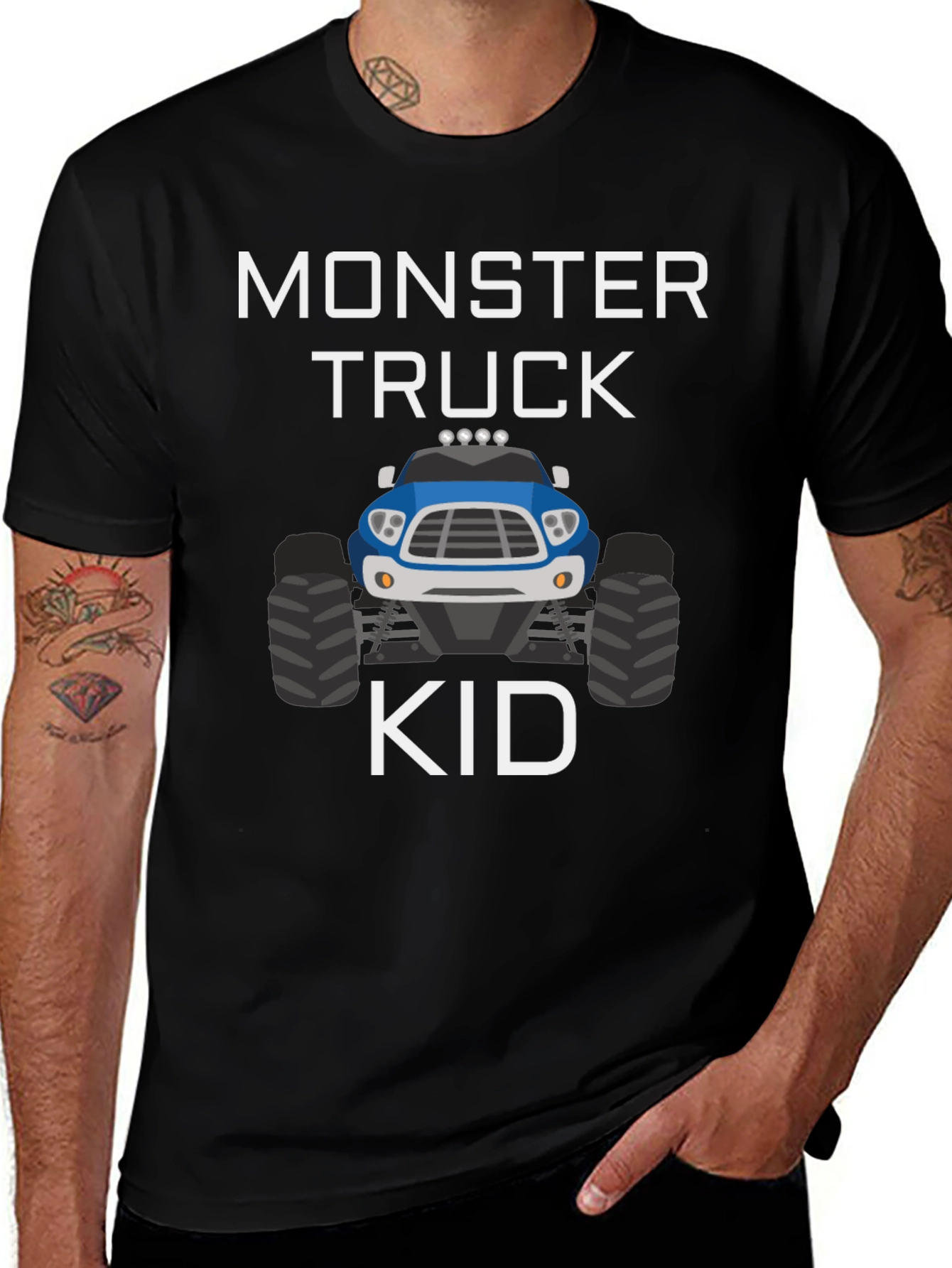 Monster Truck Kid T-Shirt