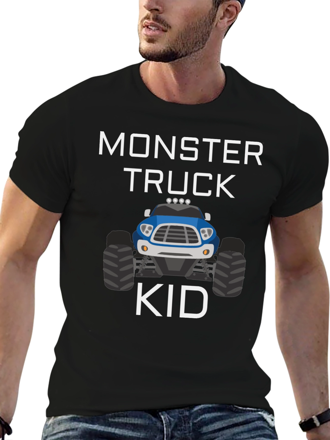 Monster Truck Kid T-Shirt