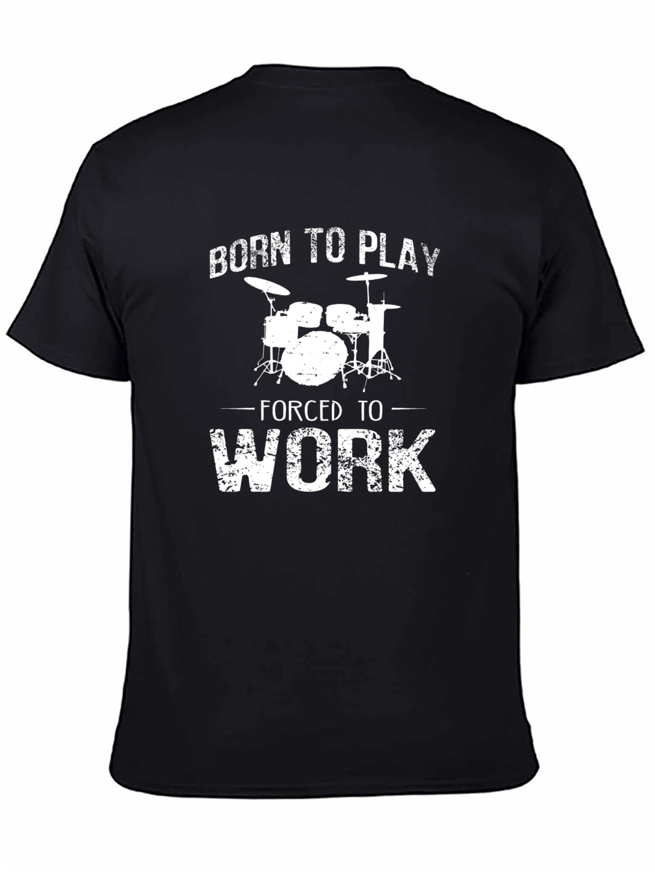 Born to Play Drummer Graphic Tee