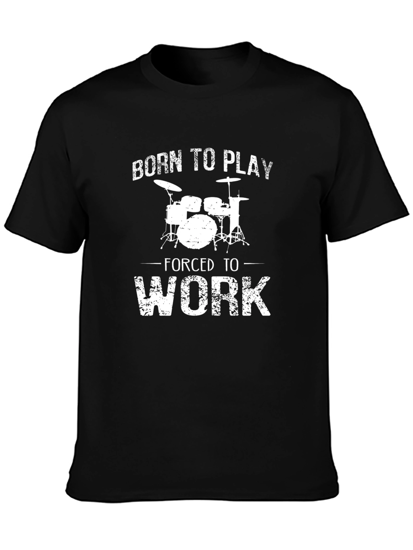 Born to Play Drummer Graphic Tee