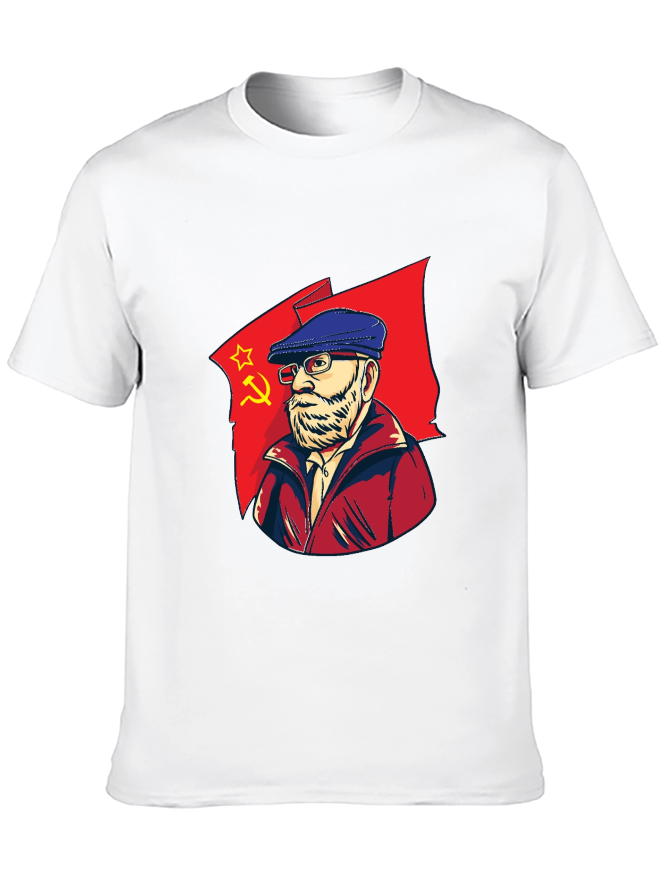 Political Design Black Graphic Tee