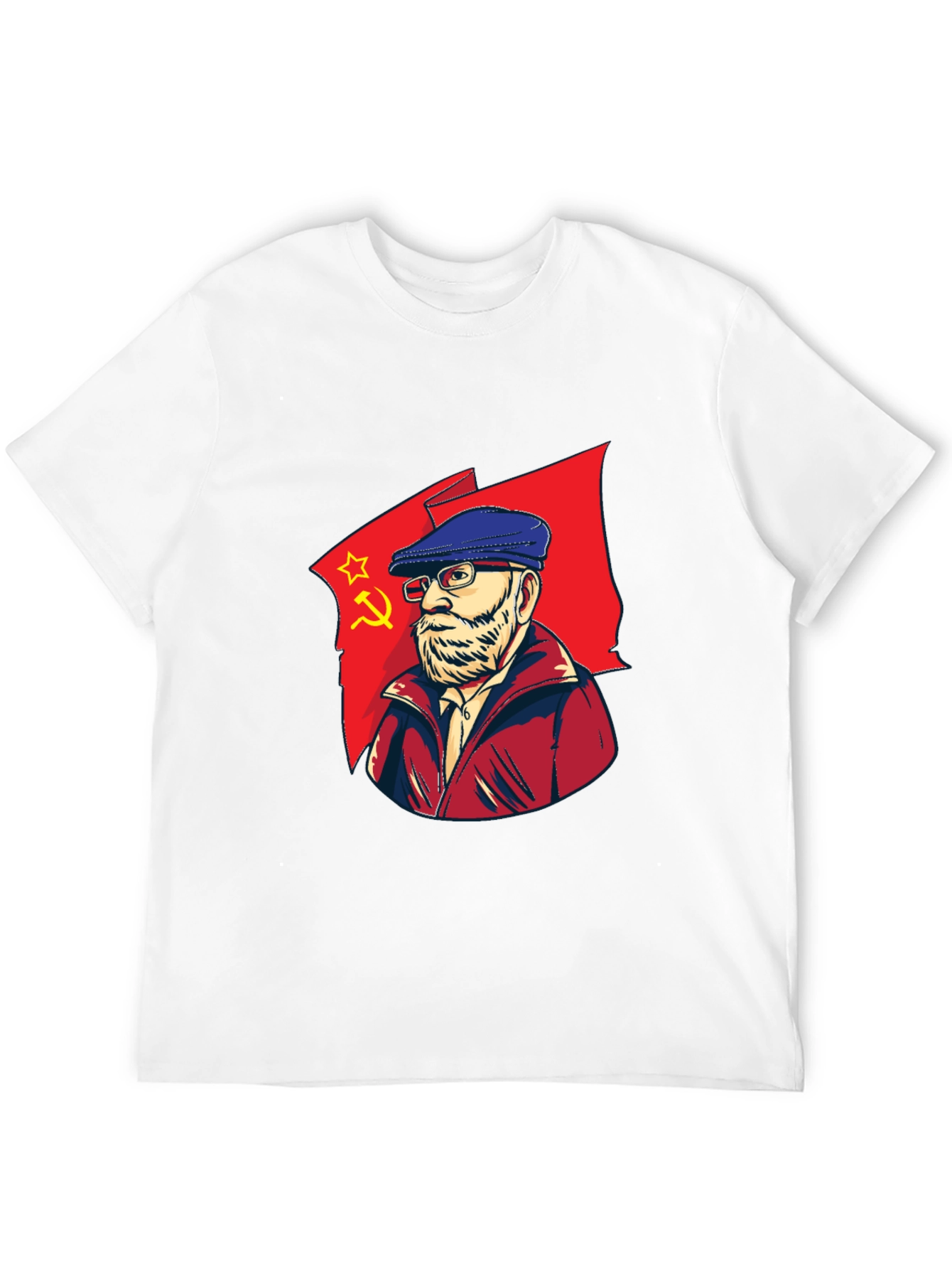 Political Design Black Graphic Tee