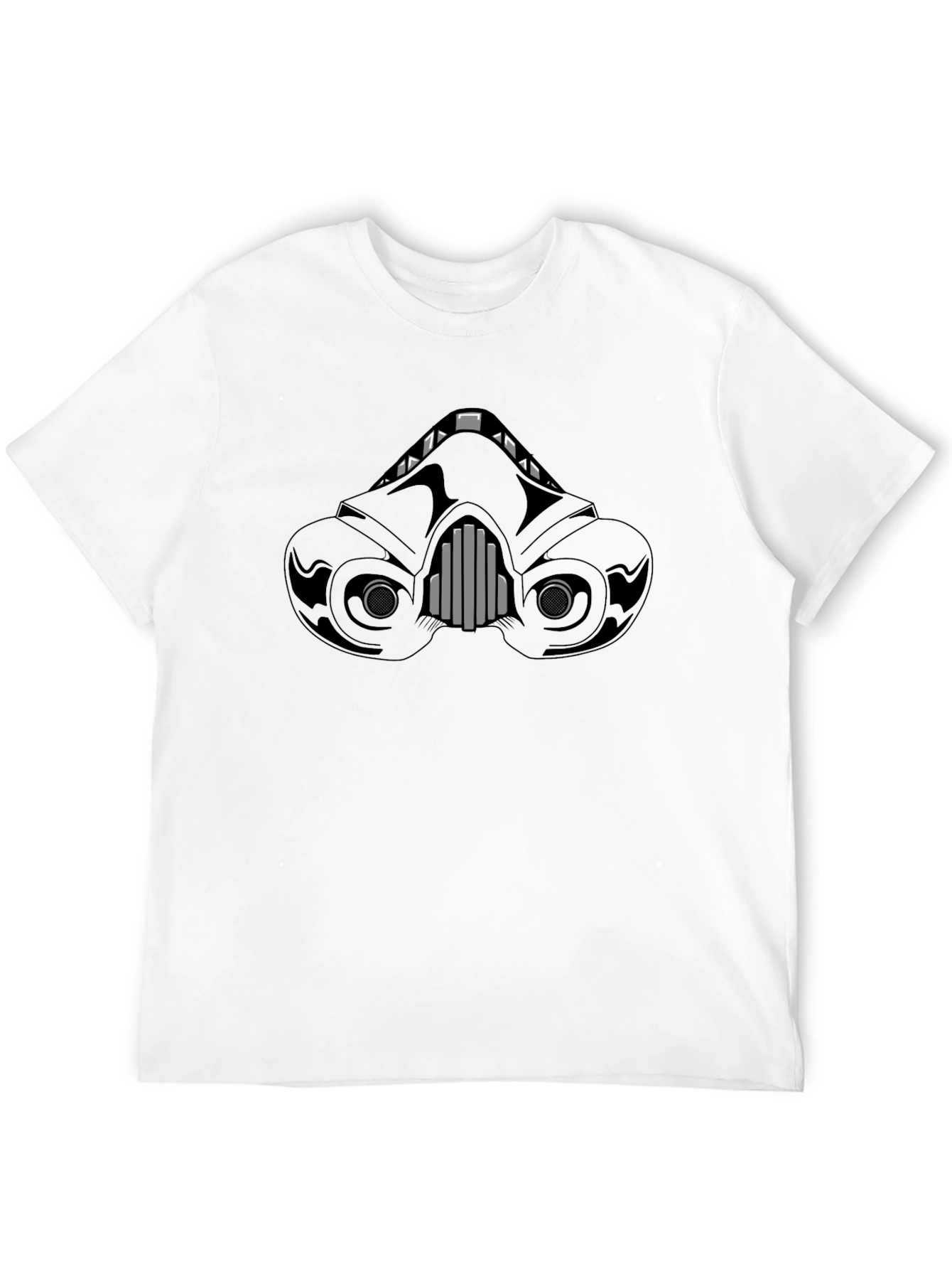 Dark Trooper Mask Graphic Tee - Sci-Fi Fan Apparel