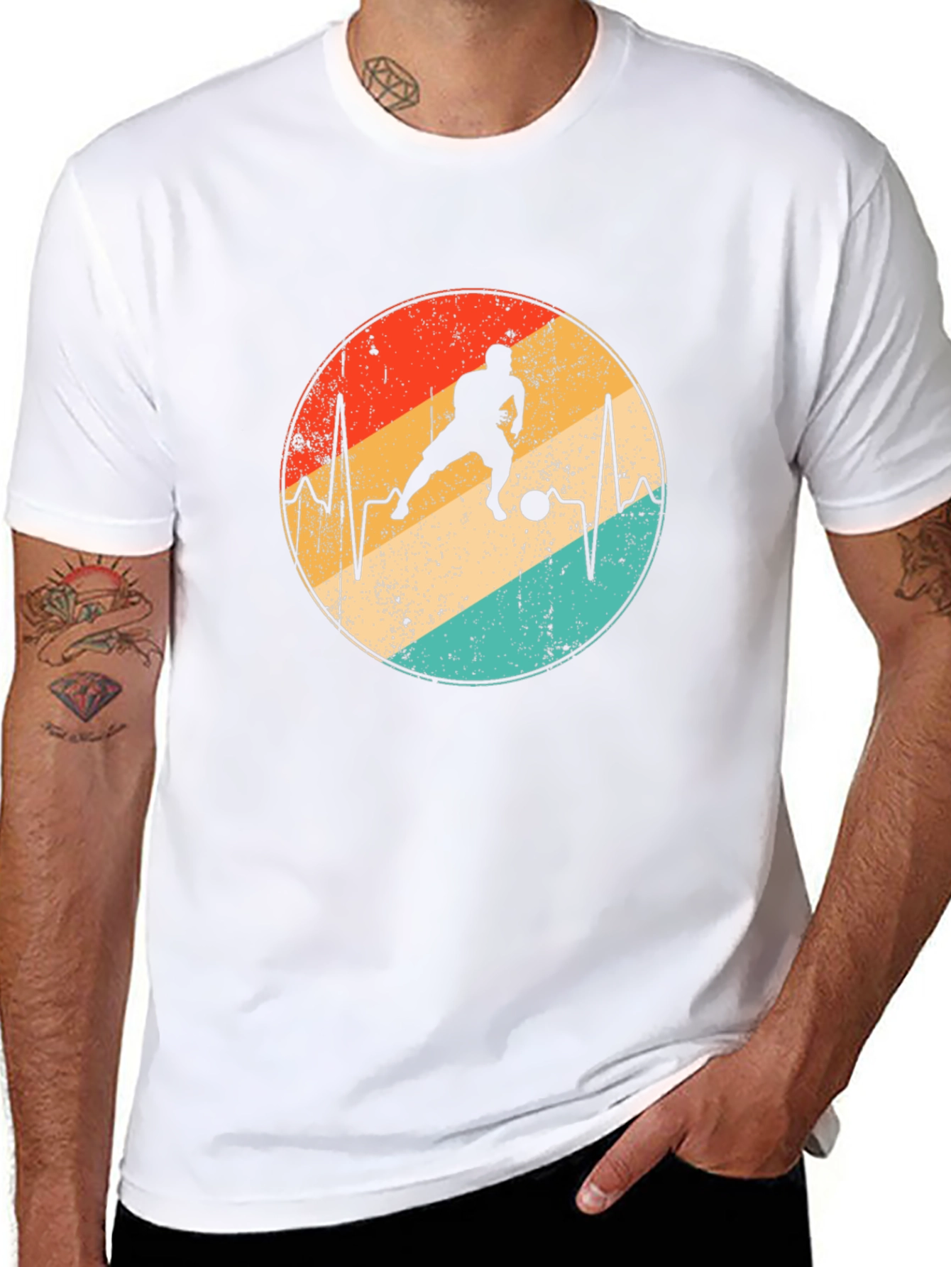 Soccer Heartbeat T-Shirt