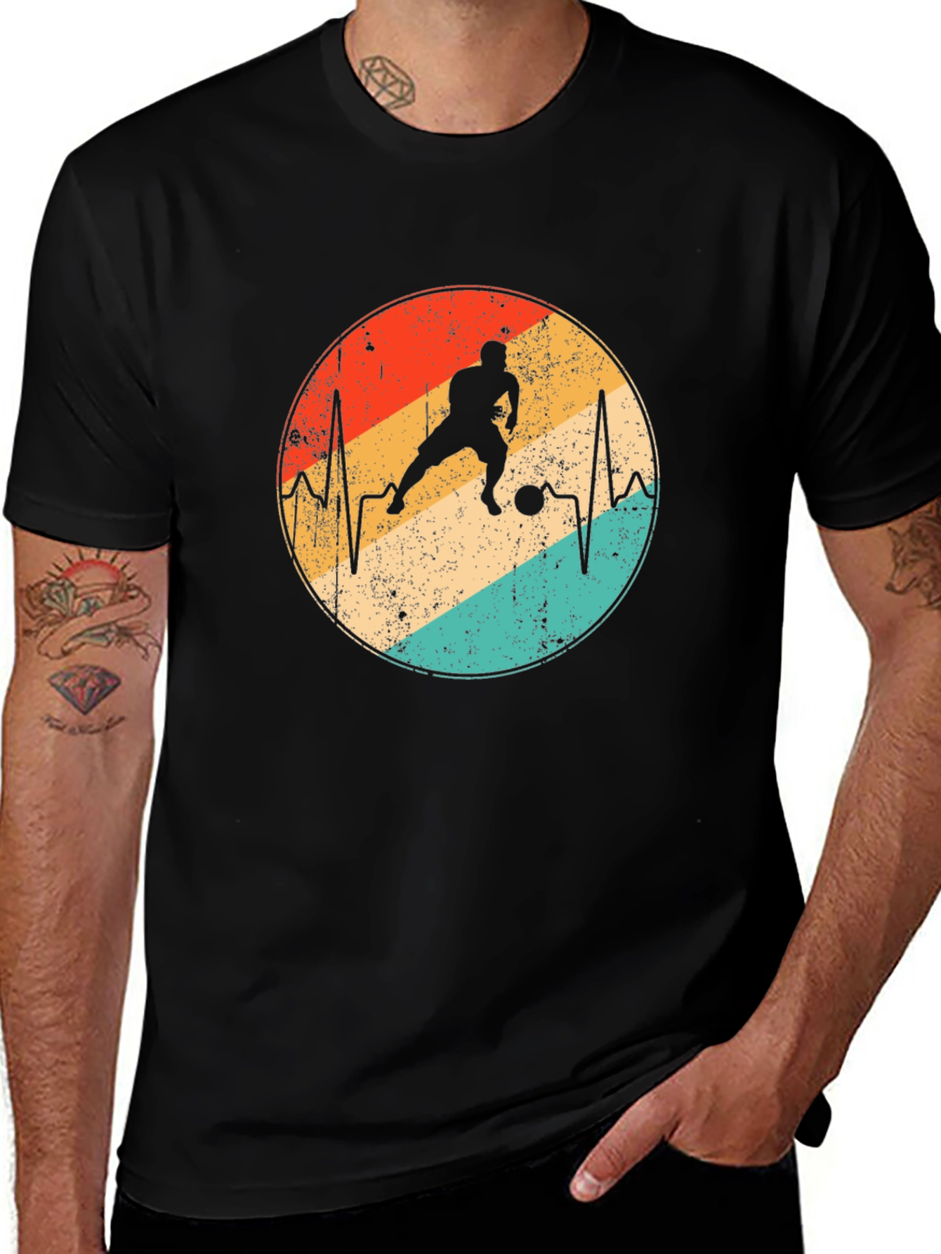 Soccer Heartbeat T-Shirt