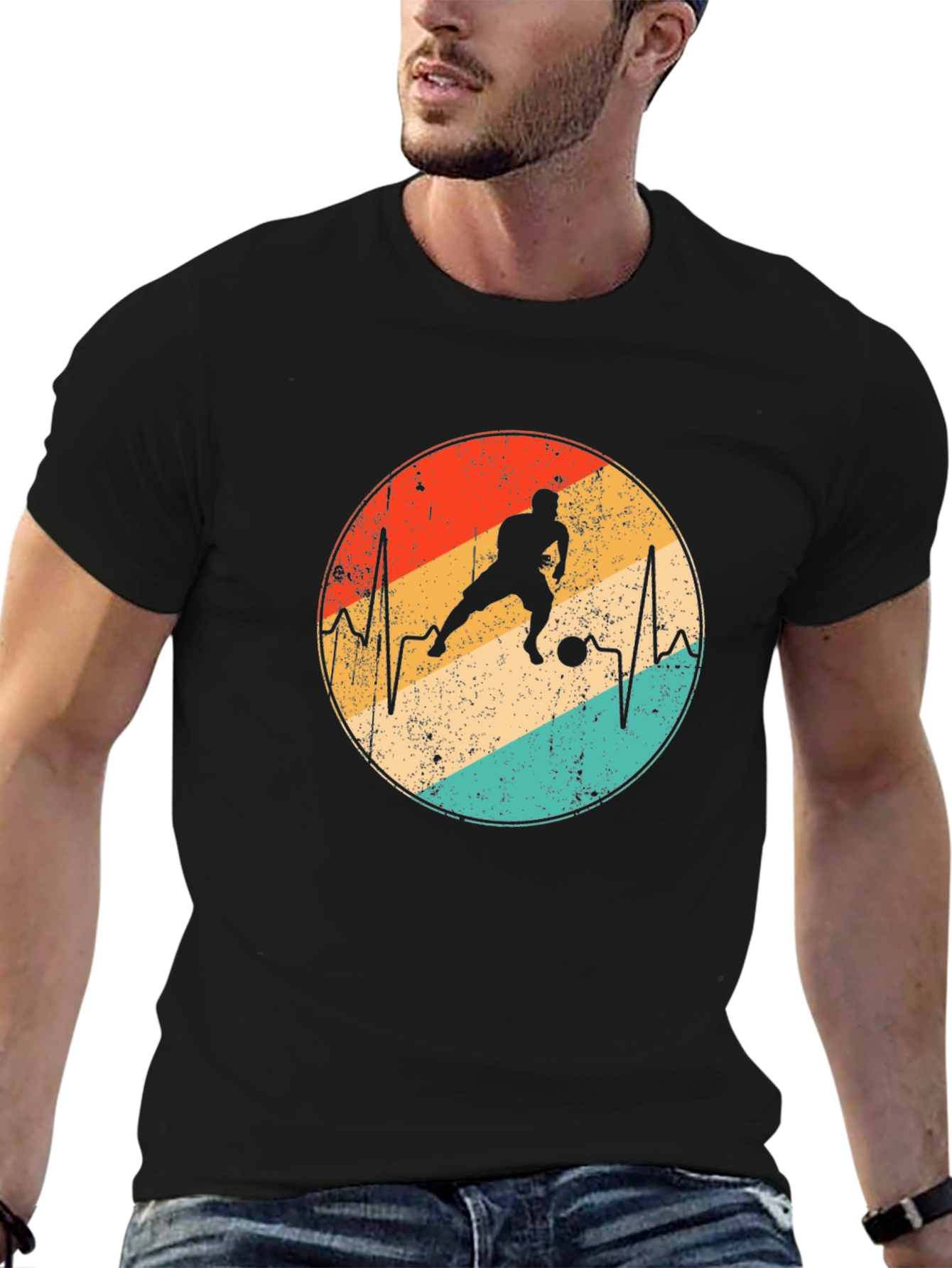 Soccer Heartbeat T-Shirt