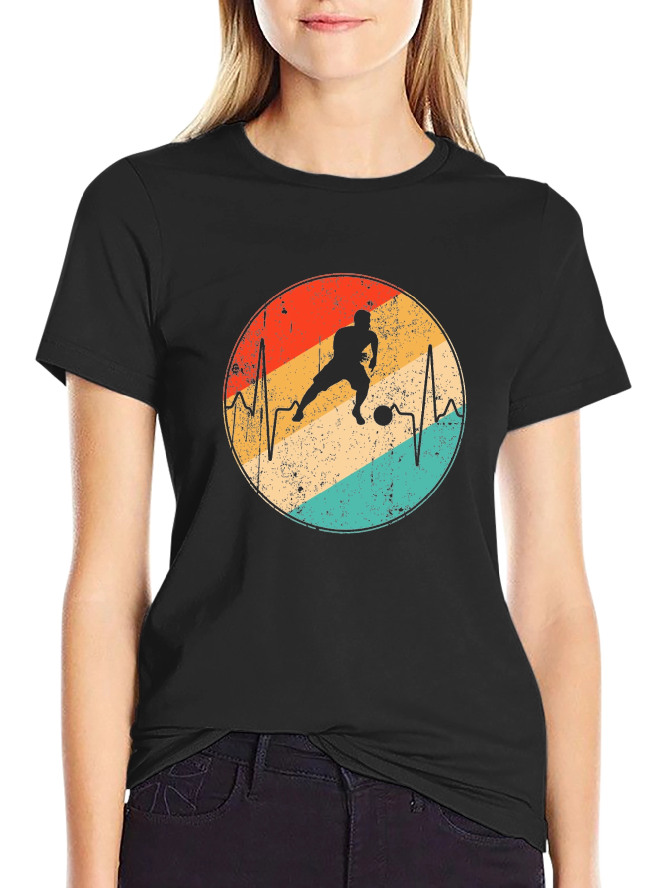Soccer Heartbeat T-Shirt