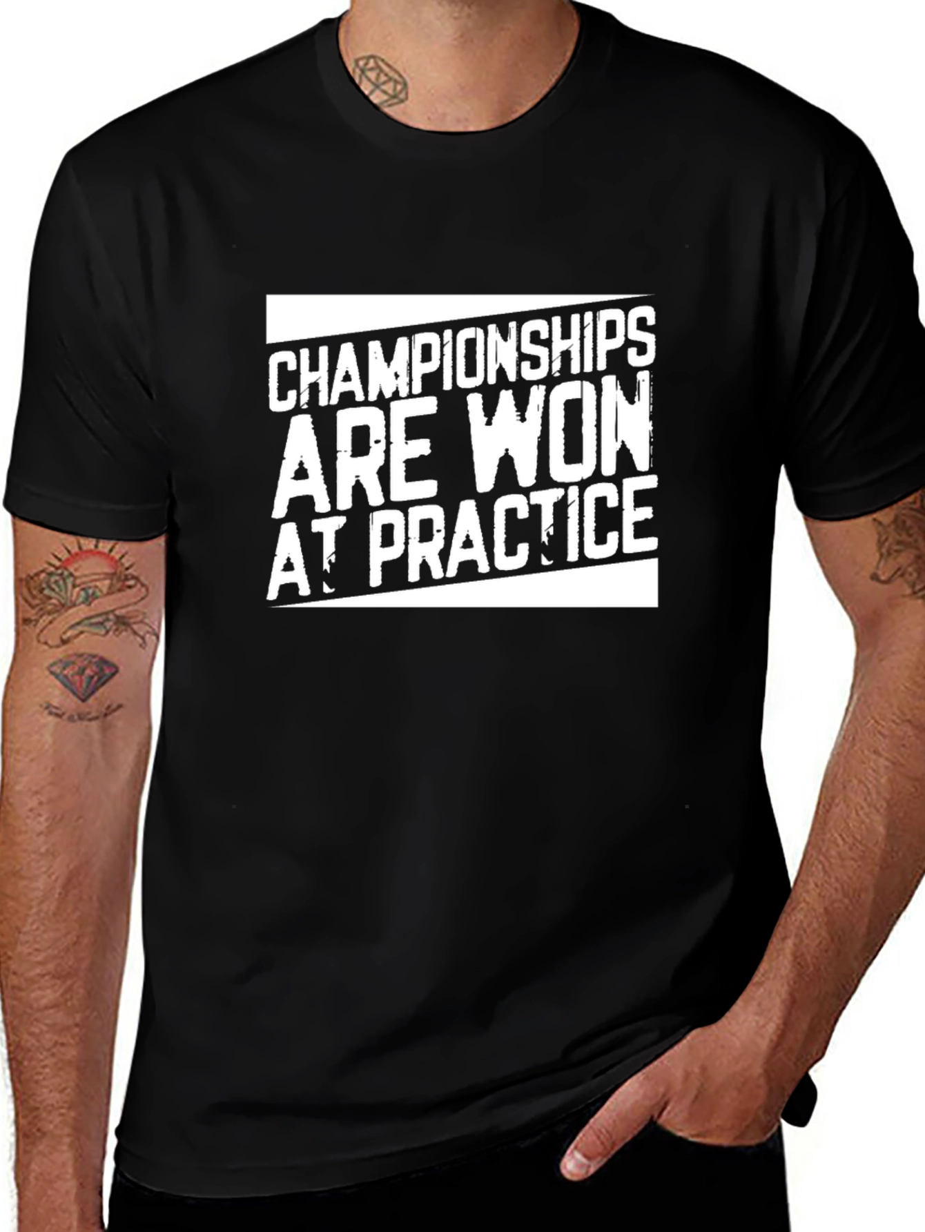 Championships are Won at Practice T-Shirt