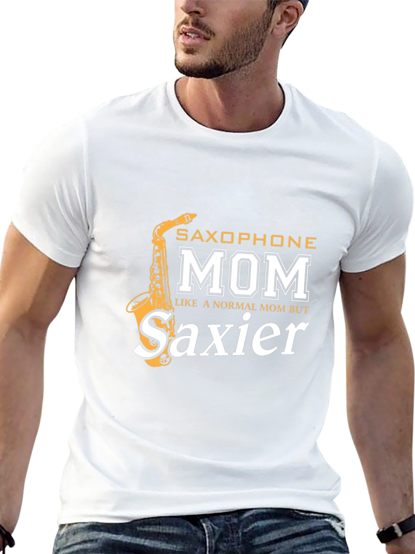Saxophone Mom T-Shirt - Saxier Than Normal!