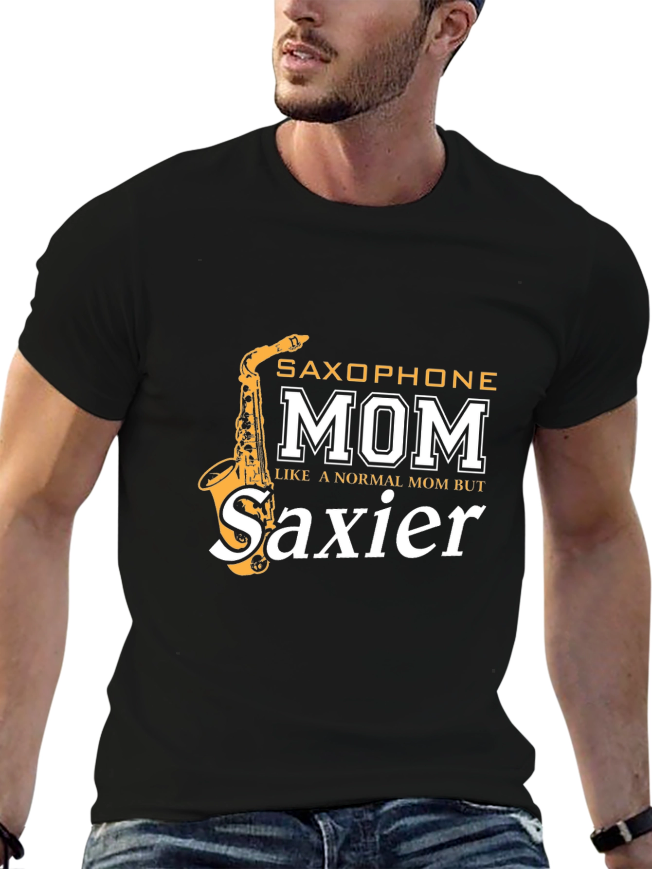 Saxophone Mom T-Shirt - Saxier Than Normal!