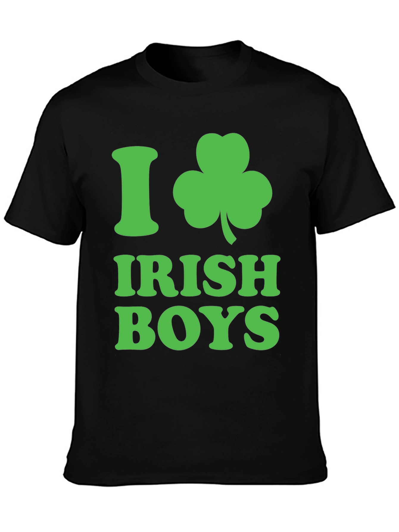 I Heart Irish Boys T-Shirt: St. Patricks Day Apparel