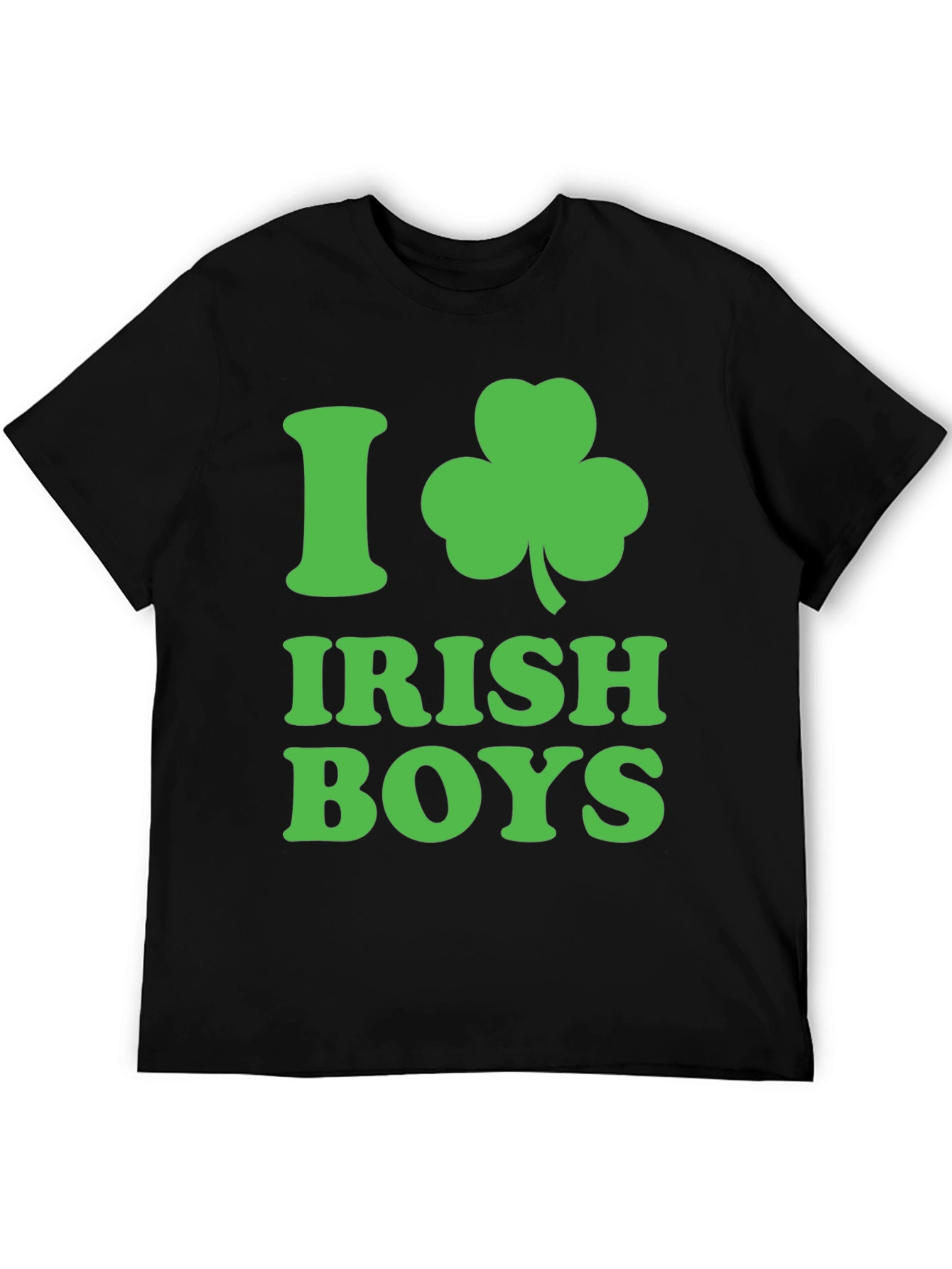 I Heart Irish Boys T-Shirt: St. Patricks Day Apparel