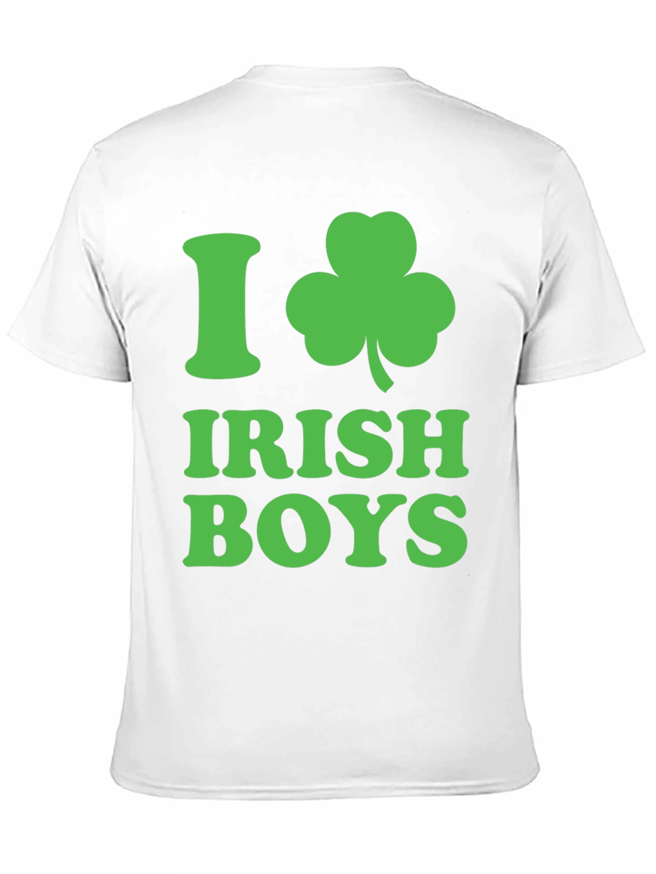 I Heart Irish Boys T-Shirt: St. Patricks Day Apparel