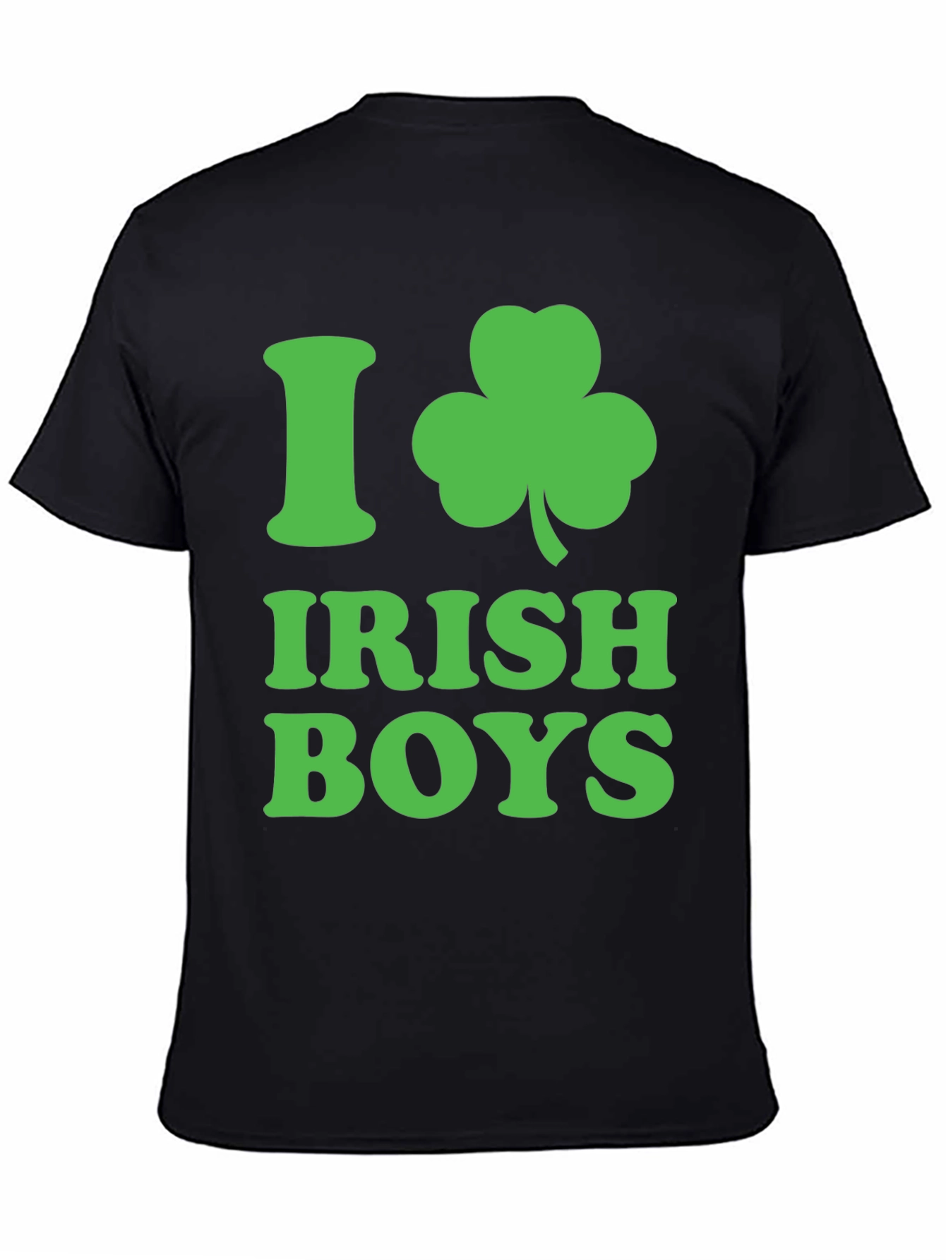 I Heart Irish Boys T-Shirt: St. Patricks Day Apparel