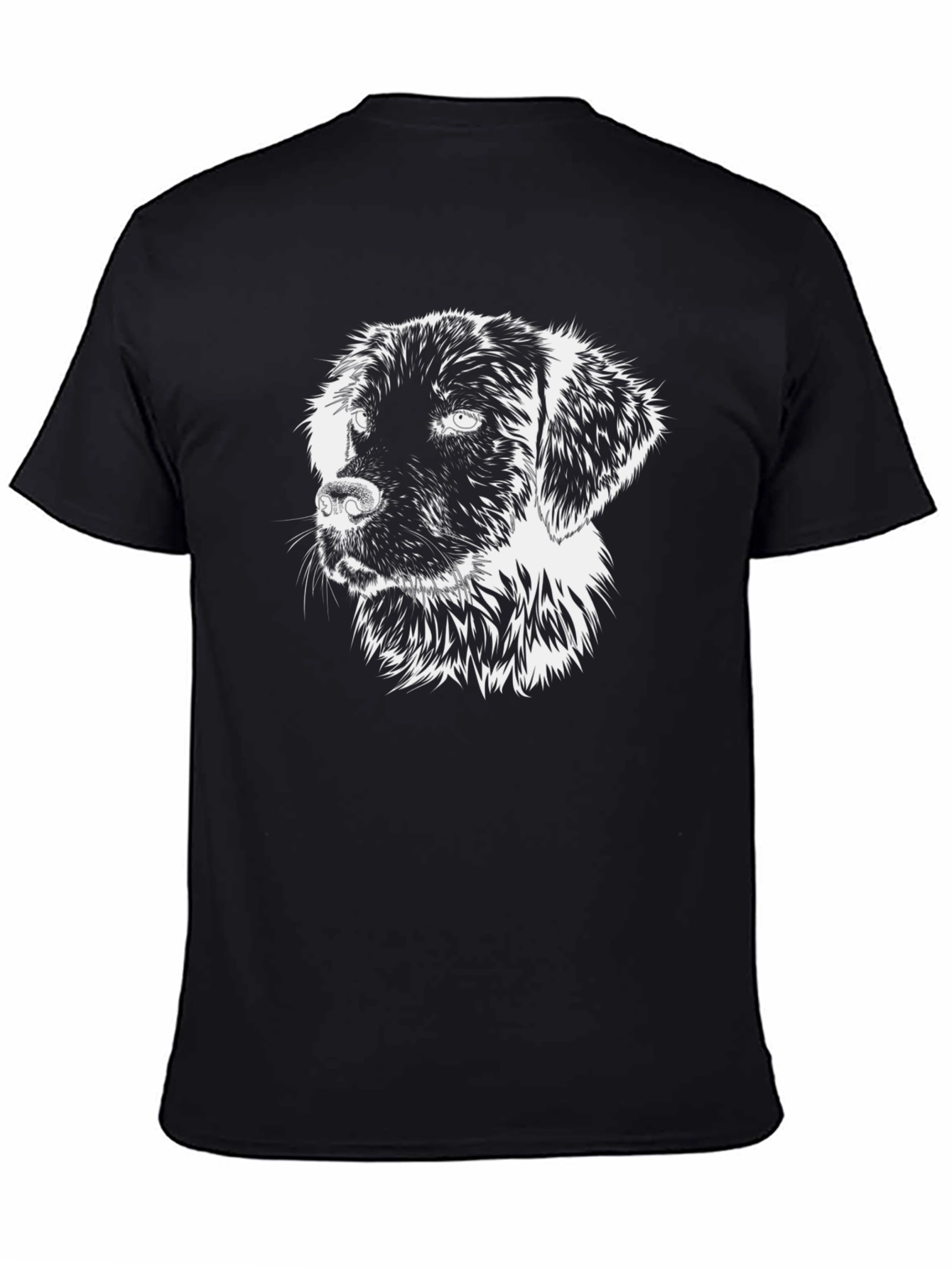 Dog Portrait T-Shirt - Stylish Pet Lover Tee