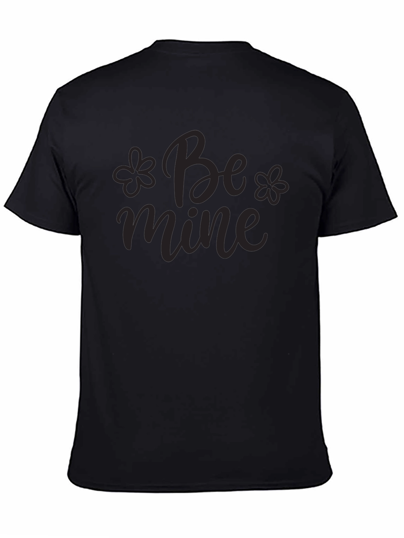 Be Mine Black Graphic Tee