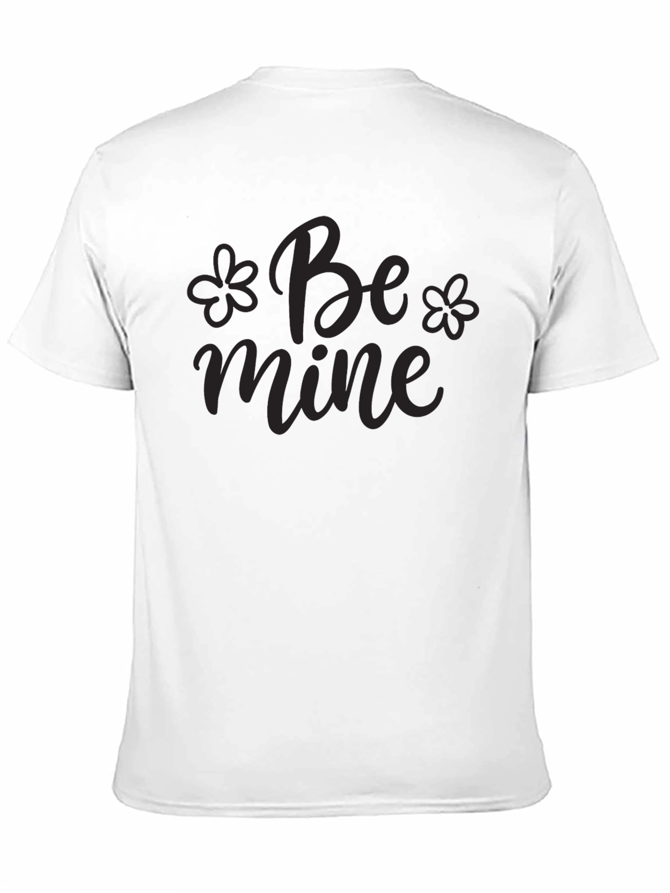 Be Mine Black Graphic Tee