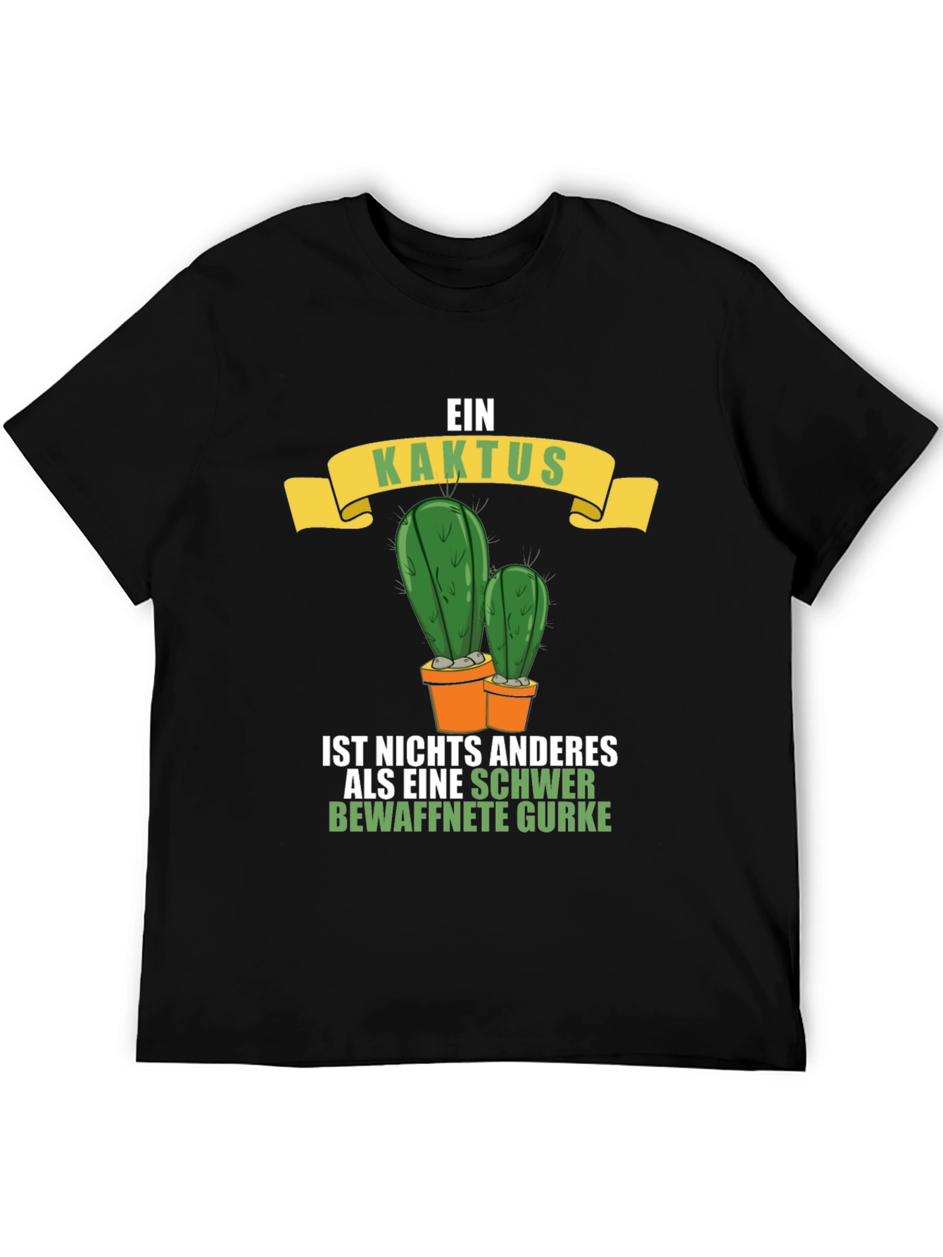 Ein Kaktus T-Shirt - Armed Cucumber Tee