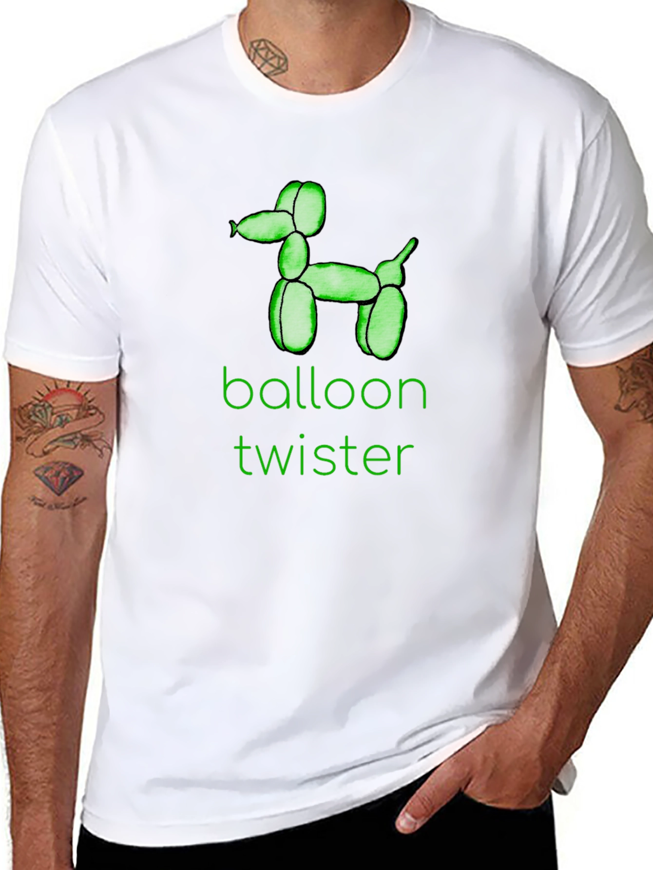 Balloon Twister T-Shirt - Fun Novelty Tee