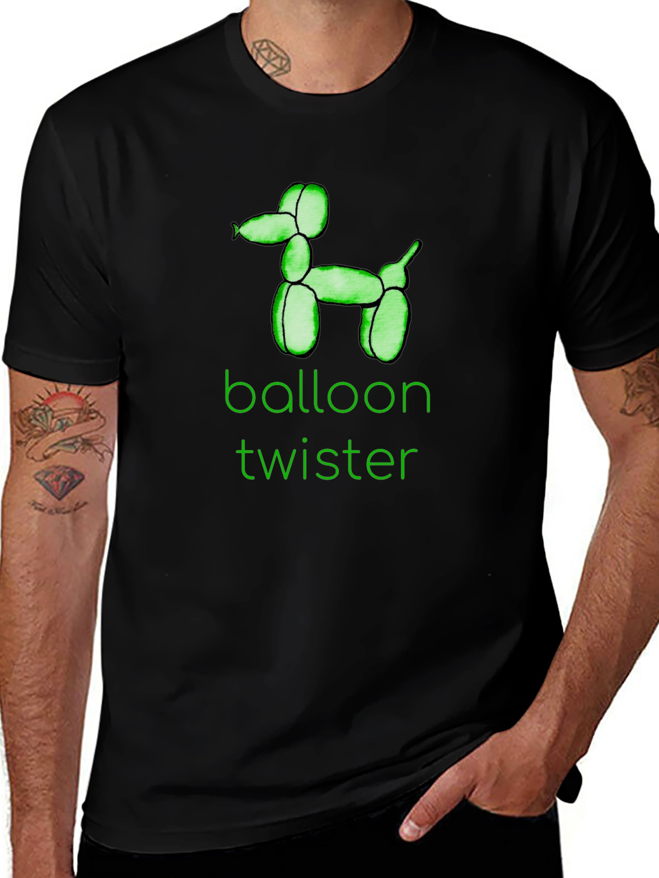Balloon Twister T-Shirt - Fun Novelty Tee