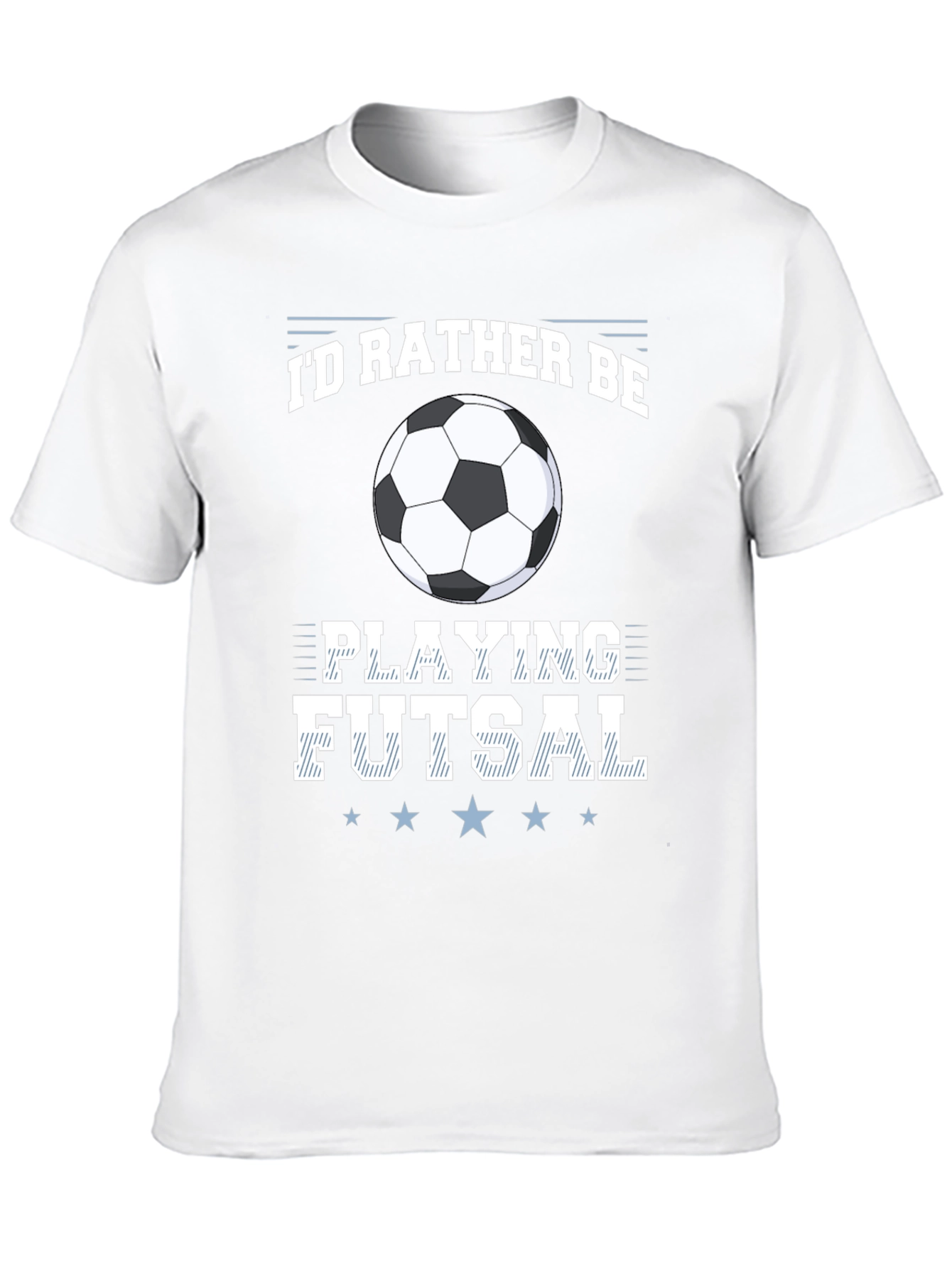 Futsal Lover Graphic Tee: Id Rather Be Playing