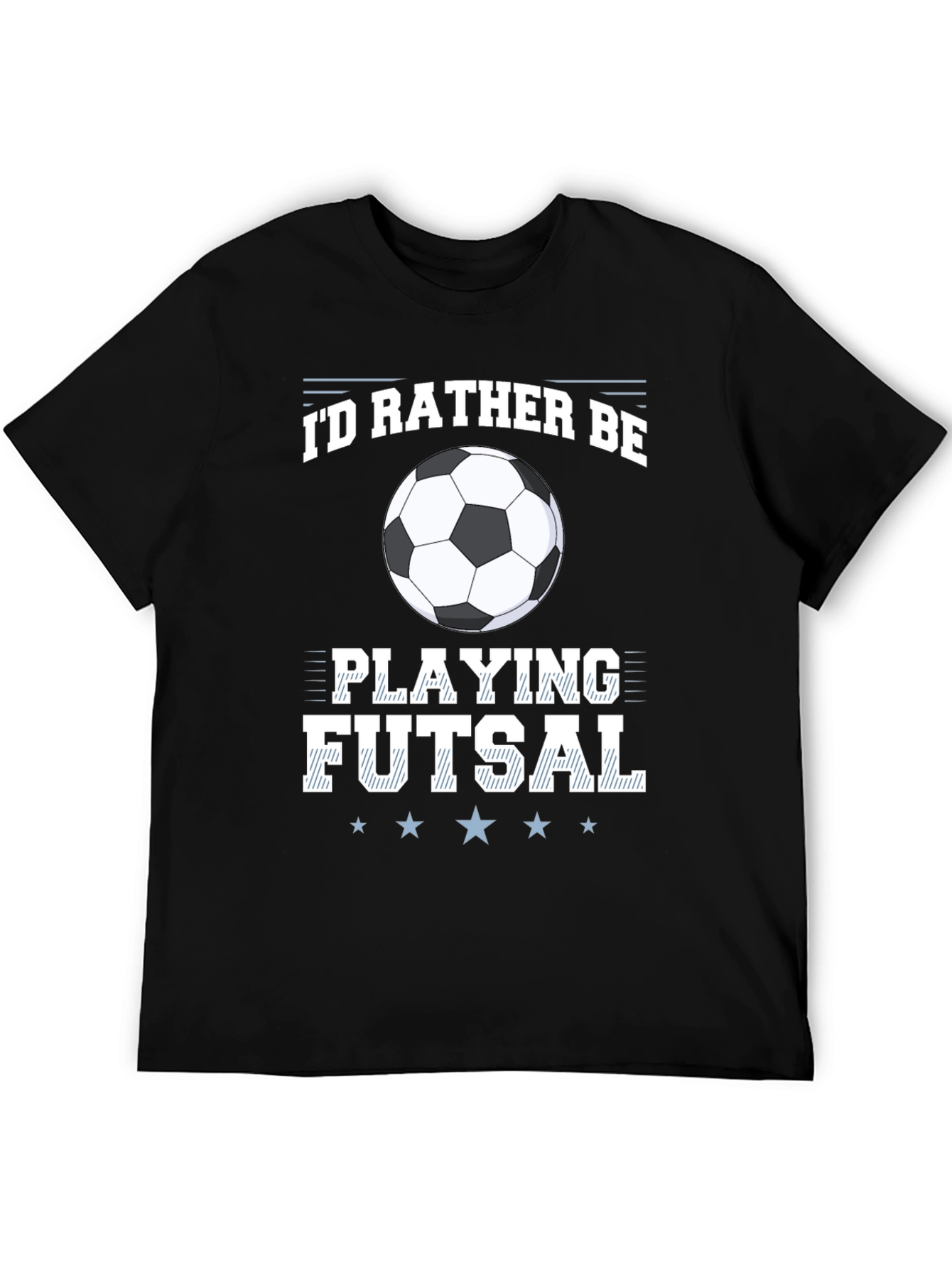 Futsal Lover Graphic Tee: Id Rather Be Playing