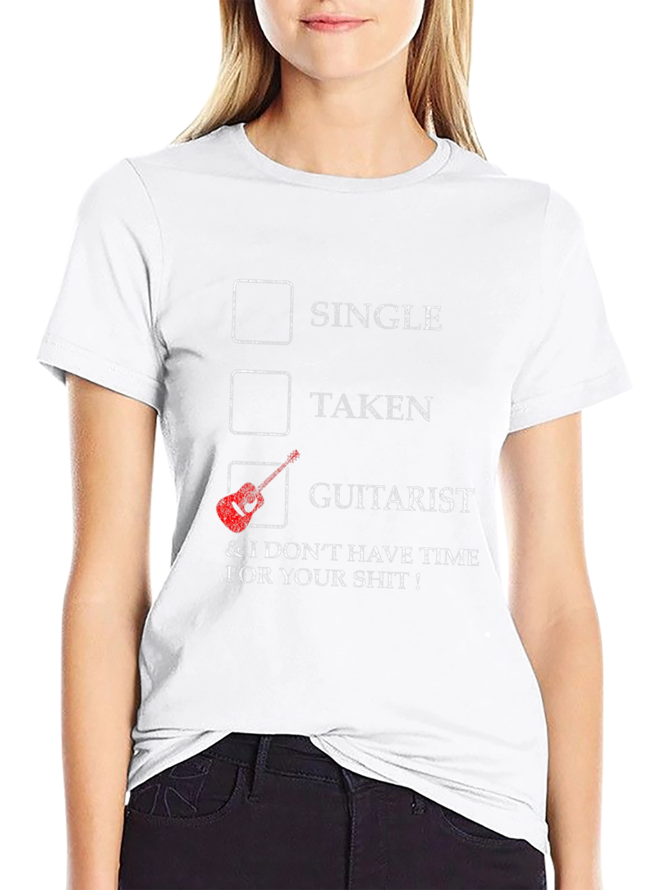 Guitarist T-Shirt - Single Taken Graphic Tee