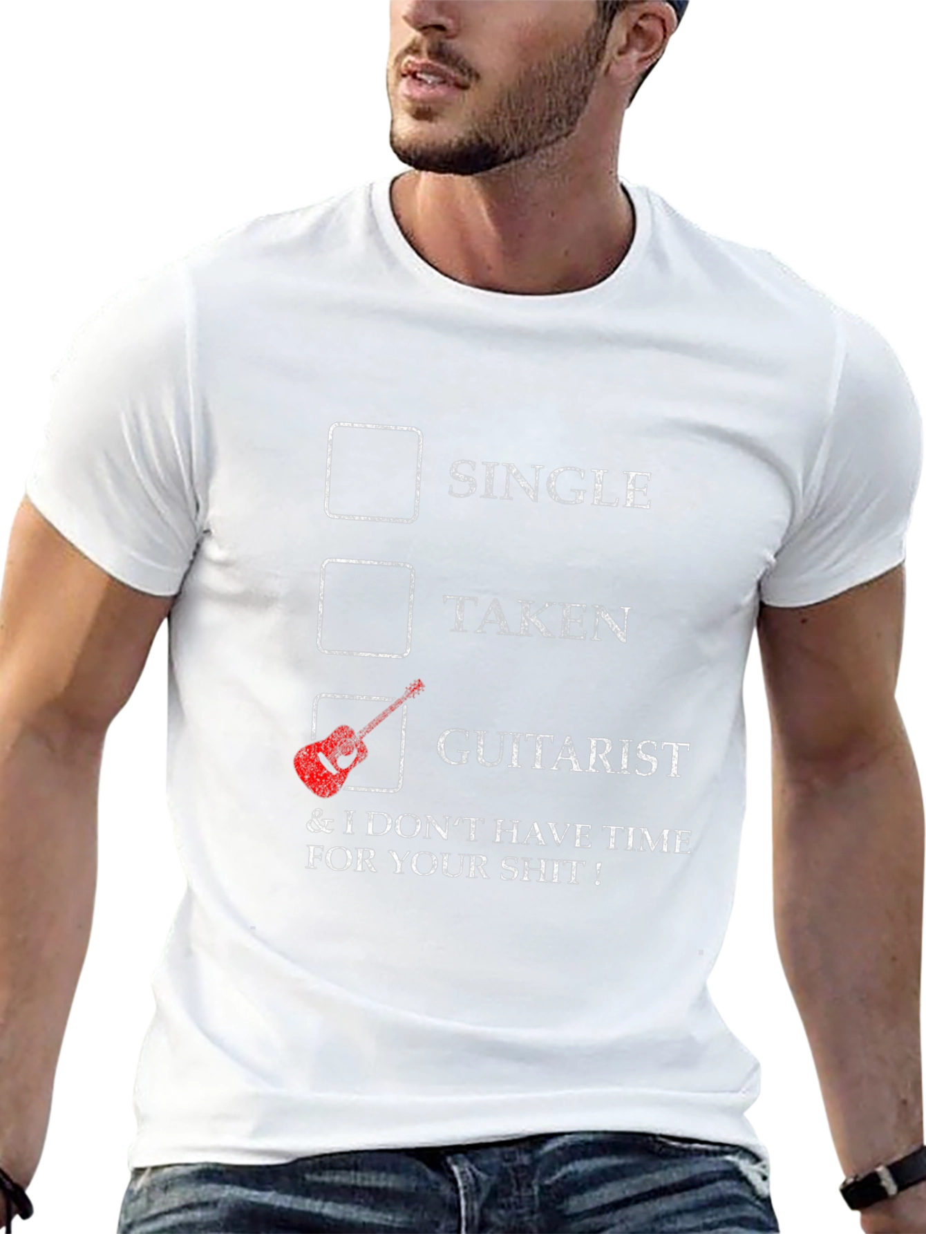Guitarist T-Shirt - Single Taken Graphic Tee