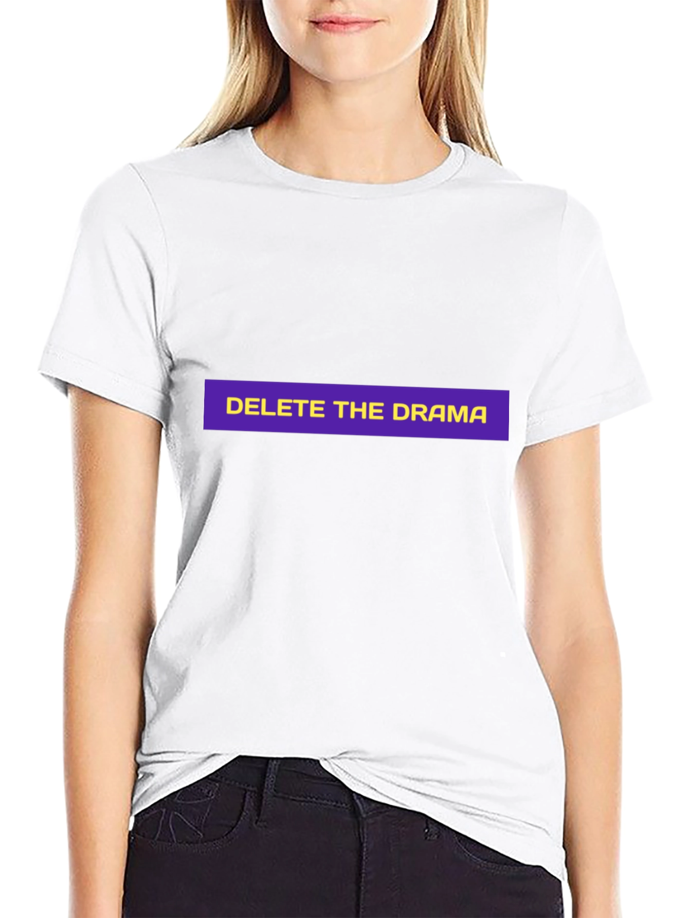 Delete the Drama Graphic T-Shirt