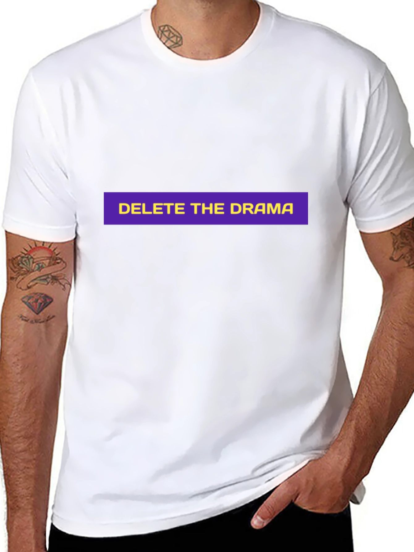 Delete the Drama Graphic T-Shirt