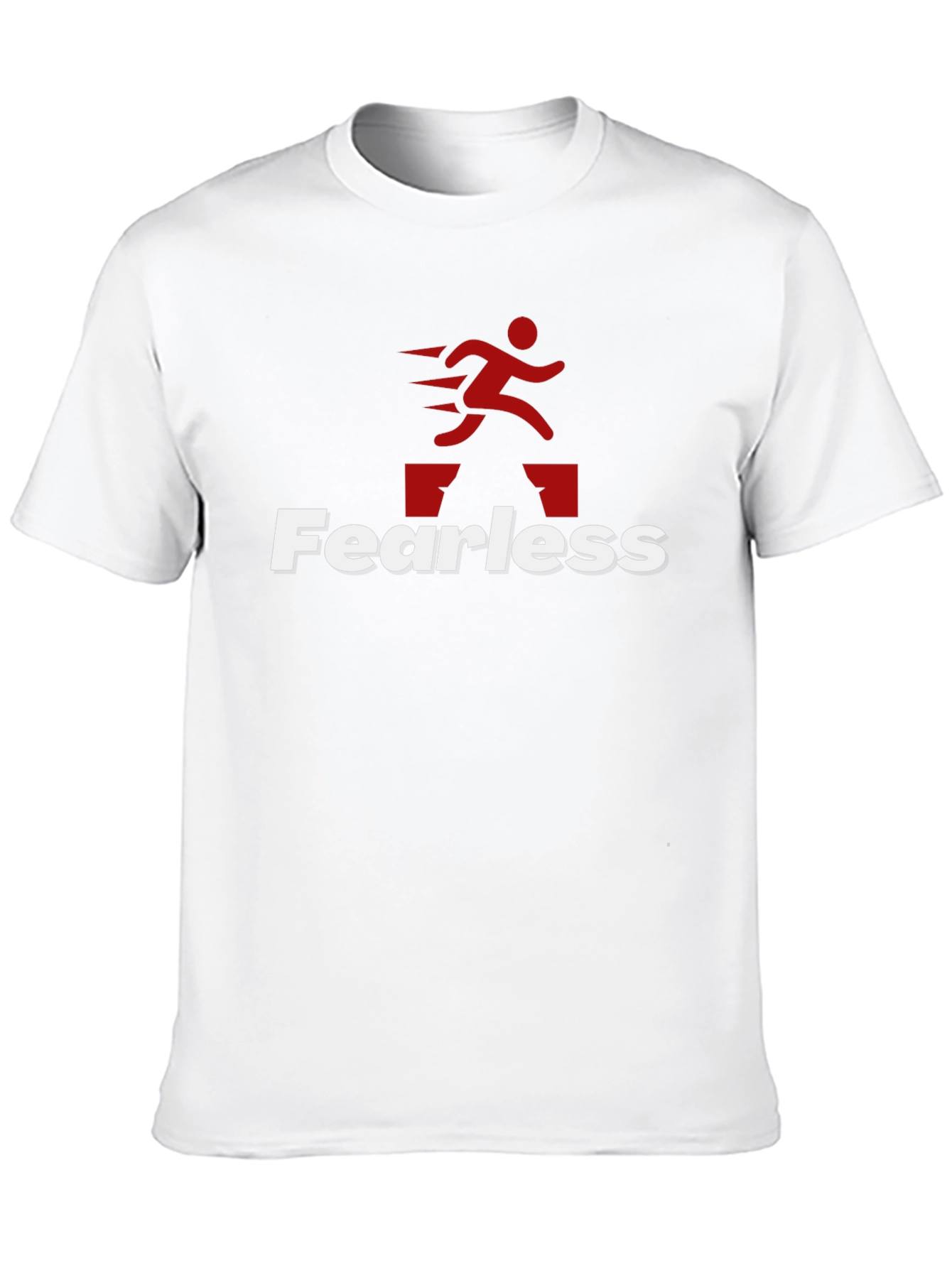 Fearless Hurdle Jumper Graphic Tee - Black