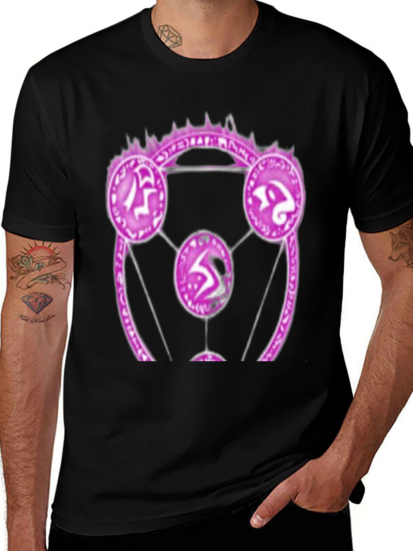 Mystic Rune T-Shirt - Black