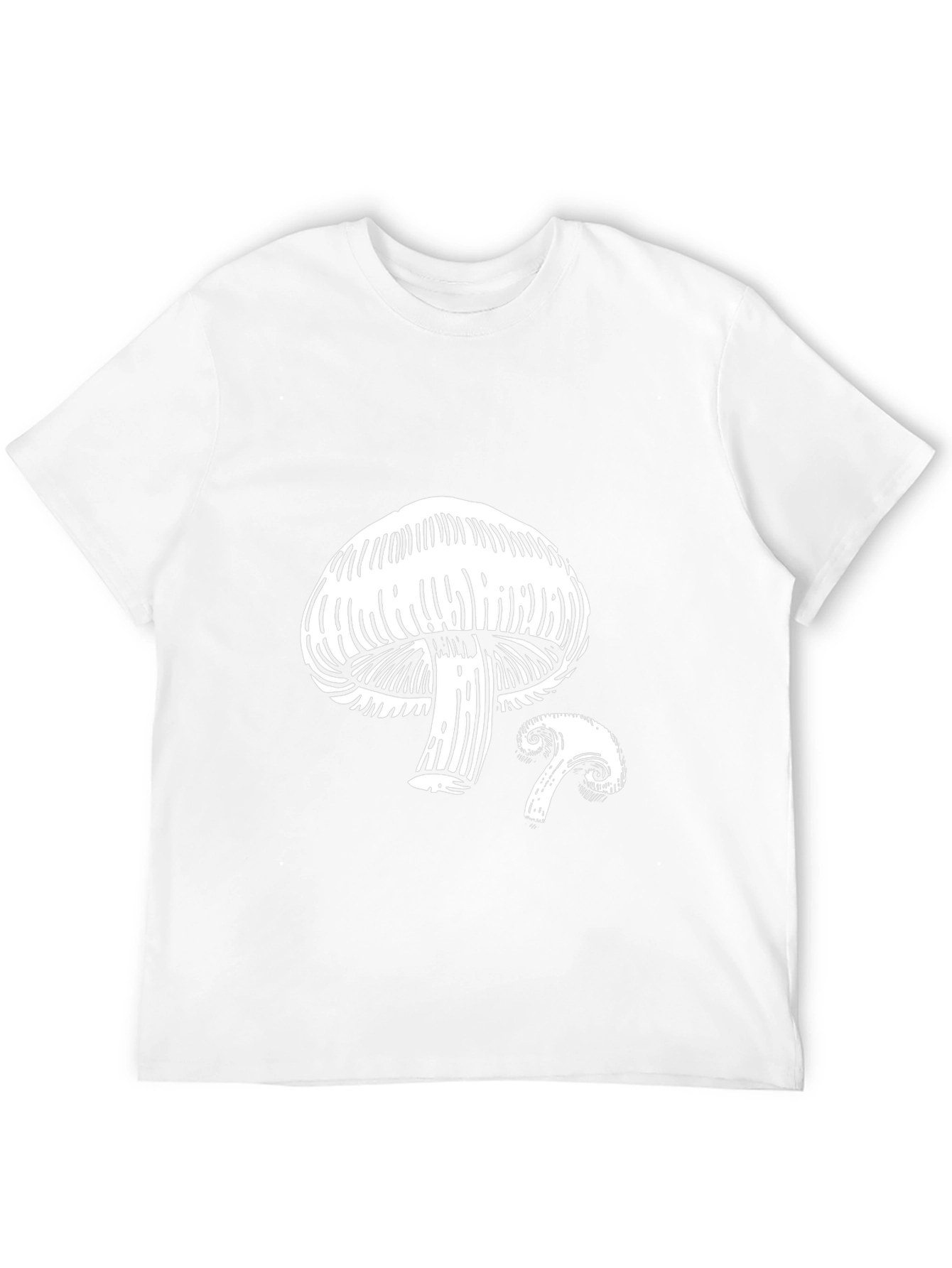 Mushroom Graphic Tee - Unique Nature Design