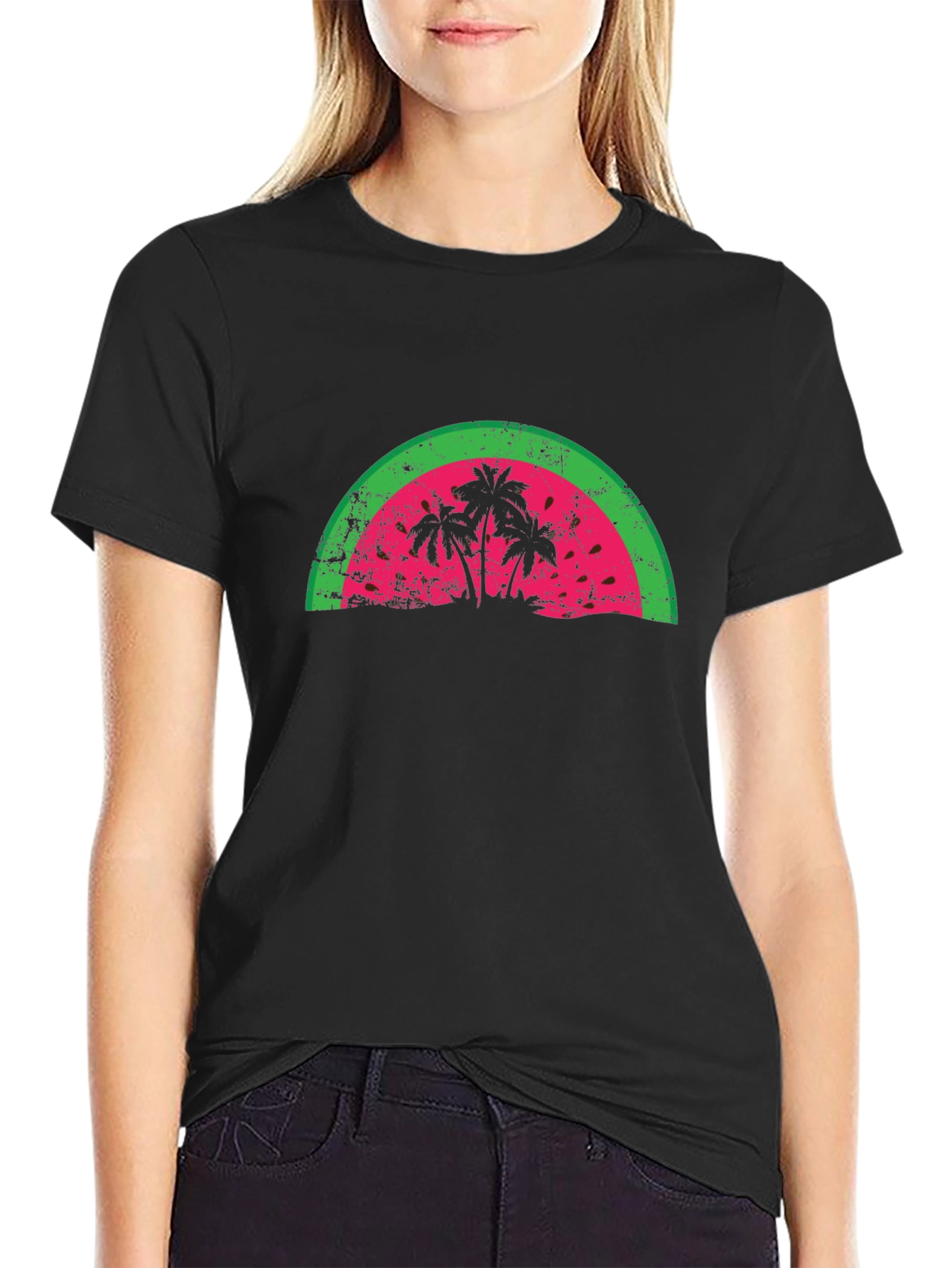 Retro Palm Tree Graphic Tee