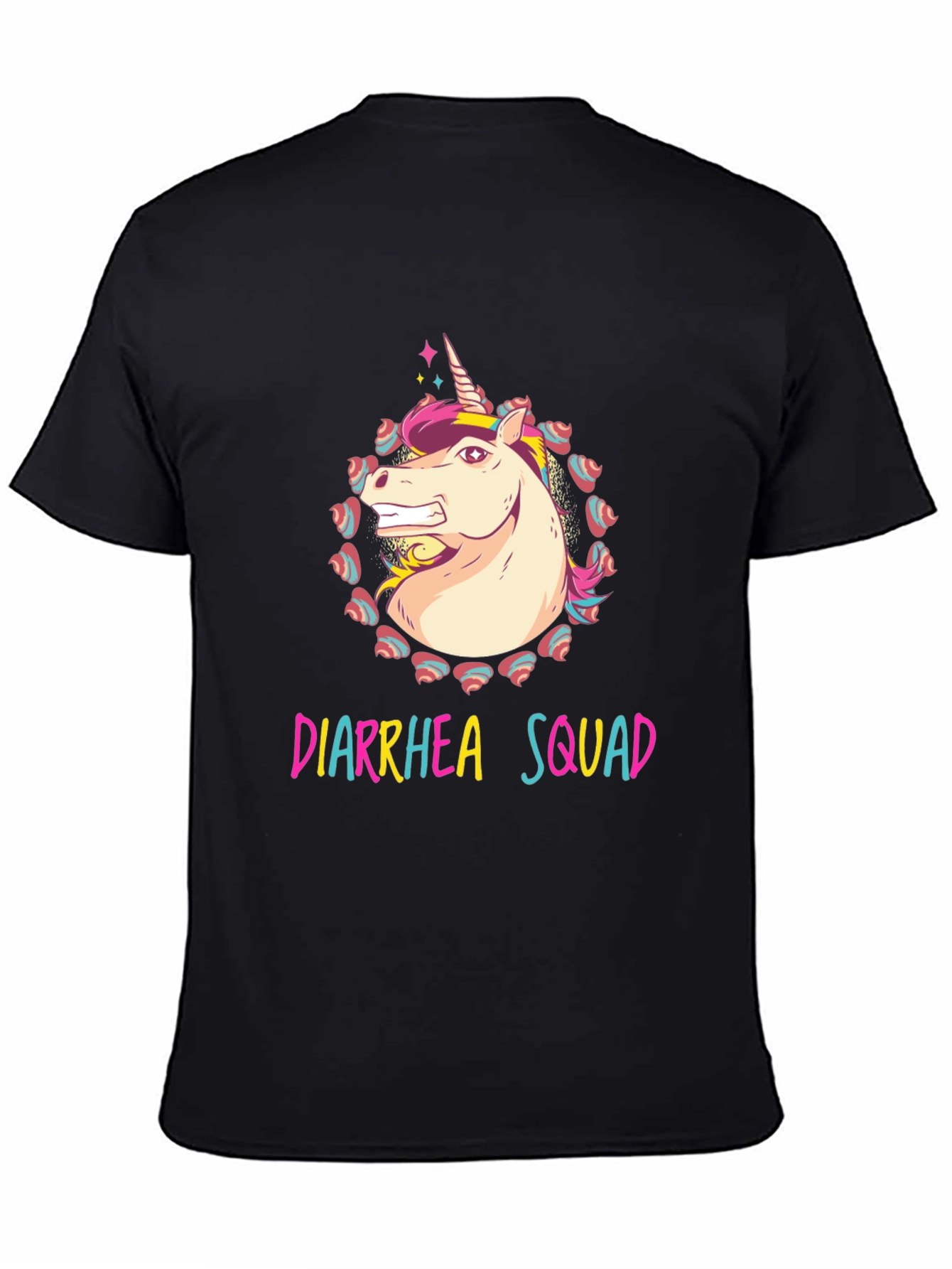 Diarrhea Squad Unicorn Graphic Tee