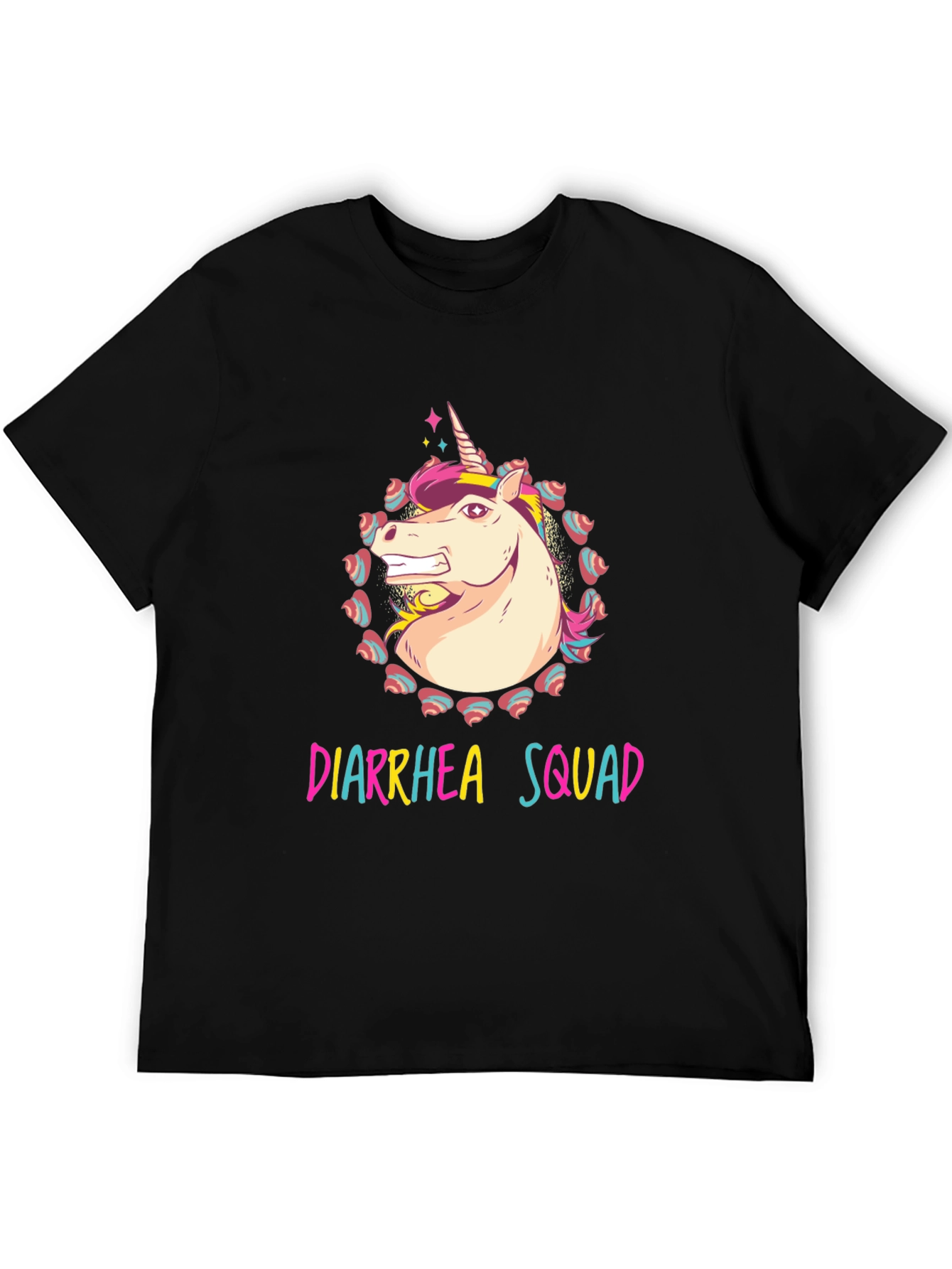Diarrhea Squad Unicorn Graphic Tee