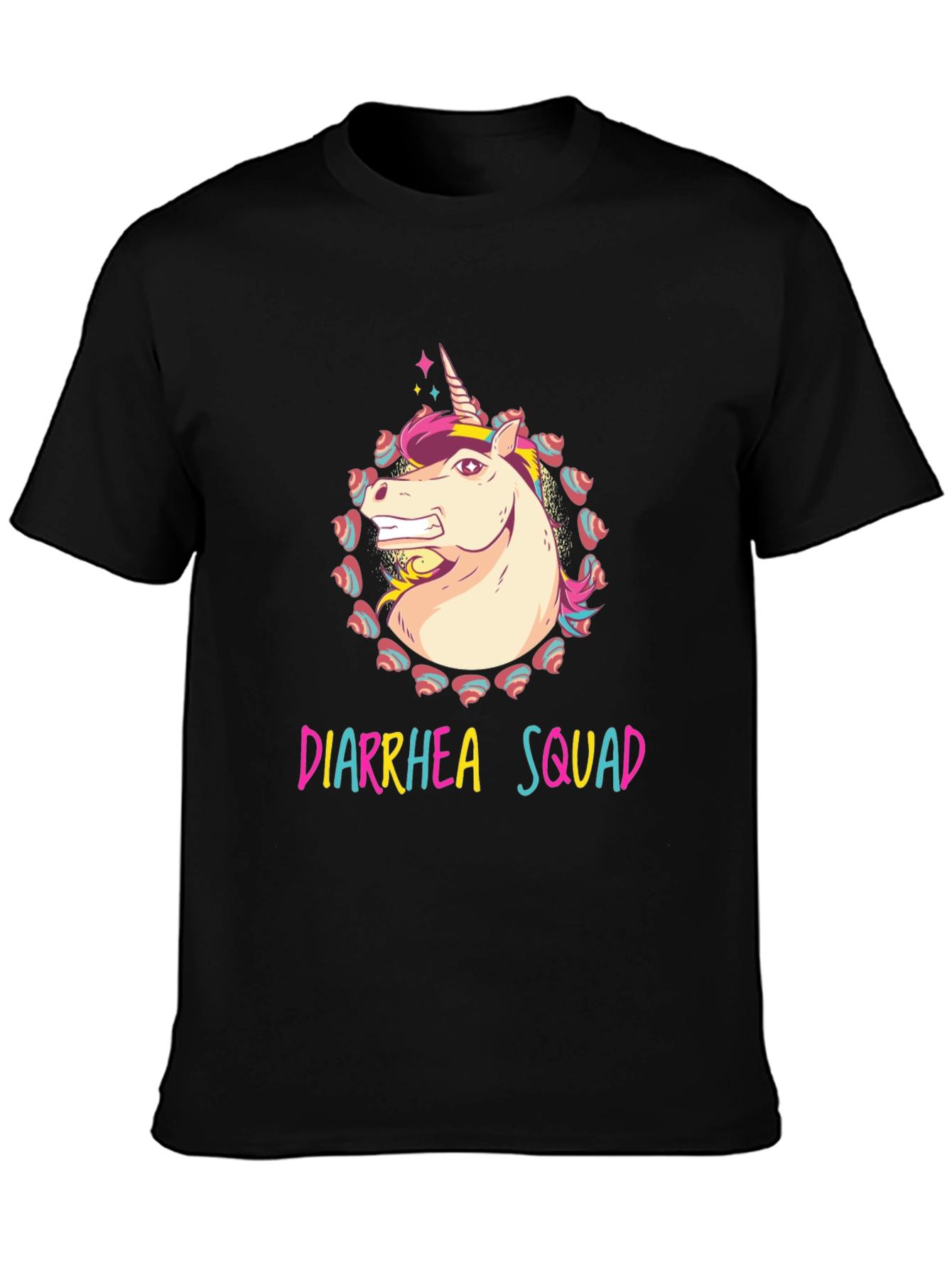 Diarrhea Squad Unicorn Graphic Tee