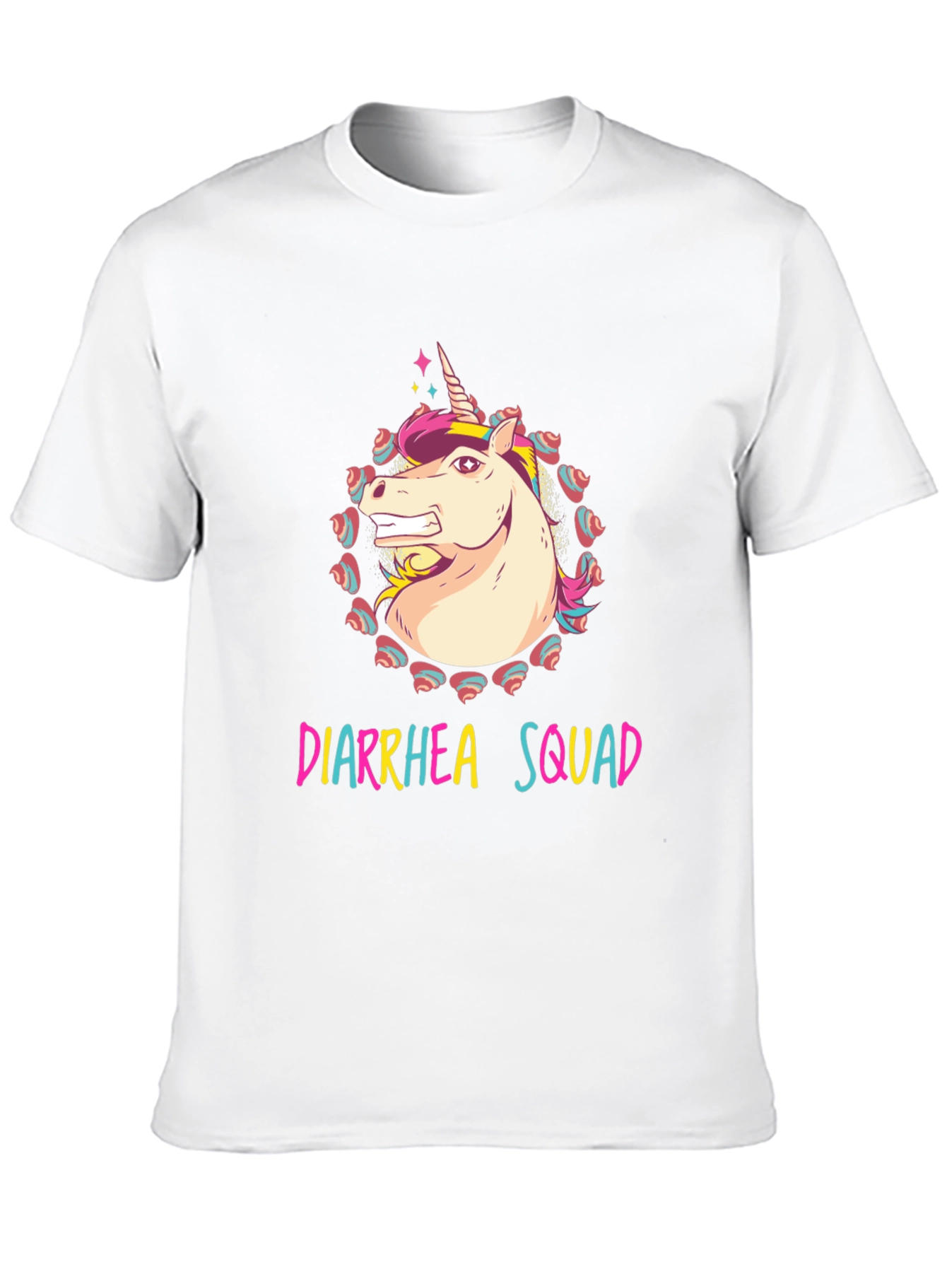Diarrhea Squad Unicorn Graphic Tee