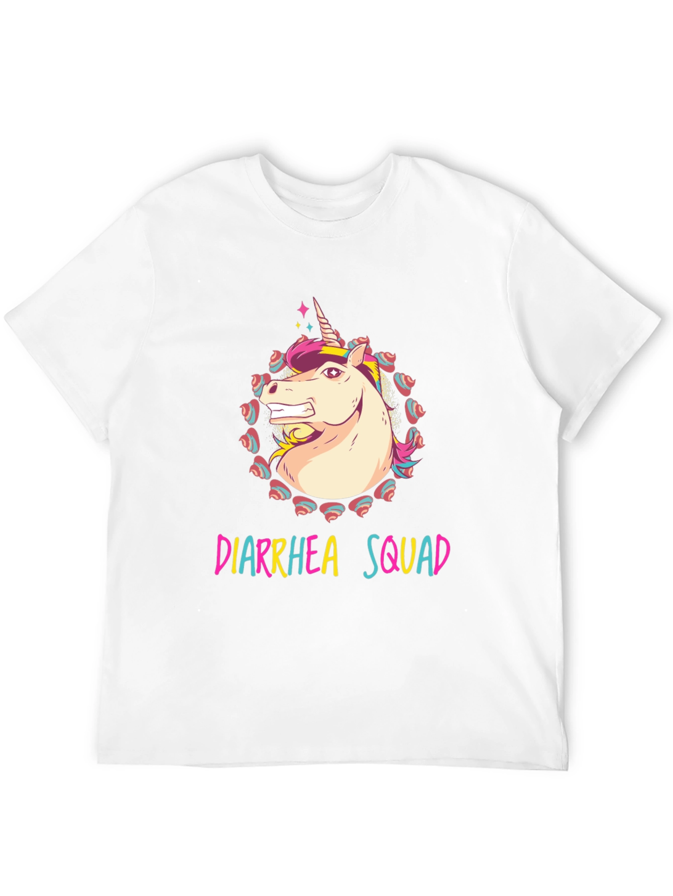 Diarrhea Squad Unicorn Graphic Tee