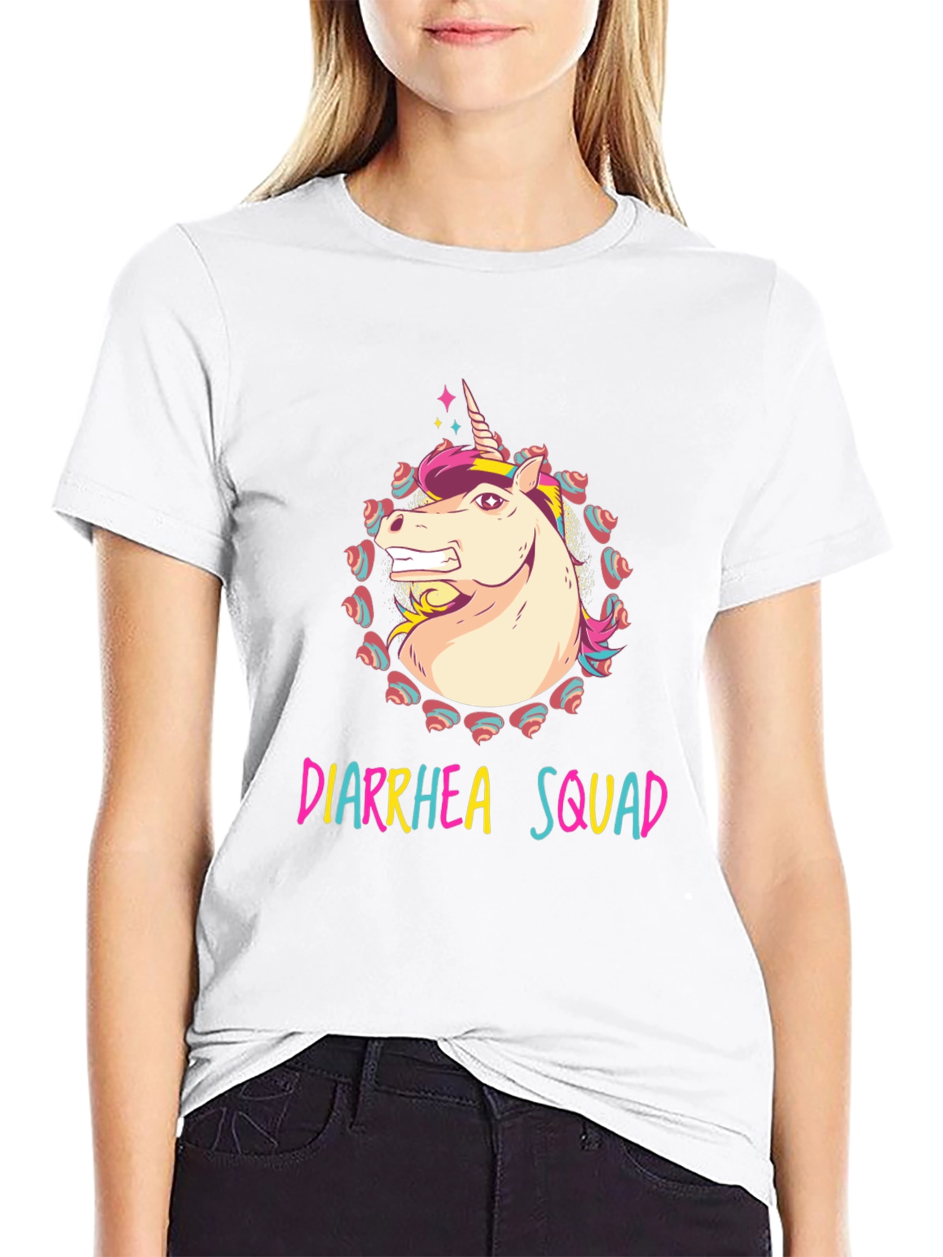 Diarrhea Squad Unicorn Graphic Tee