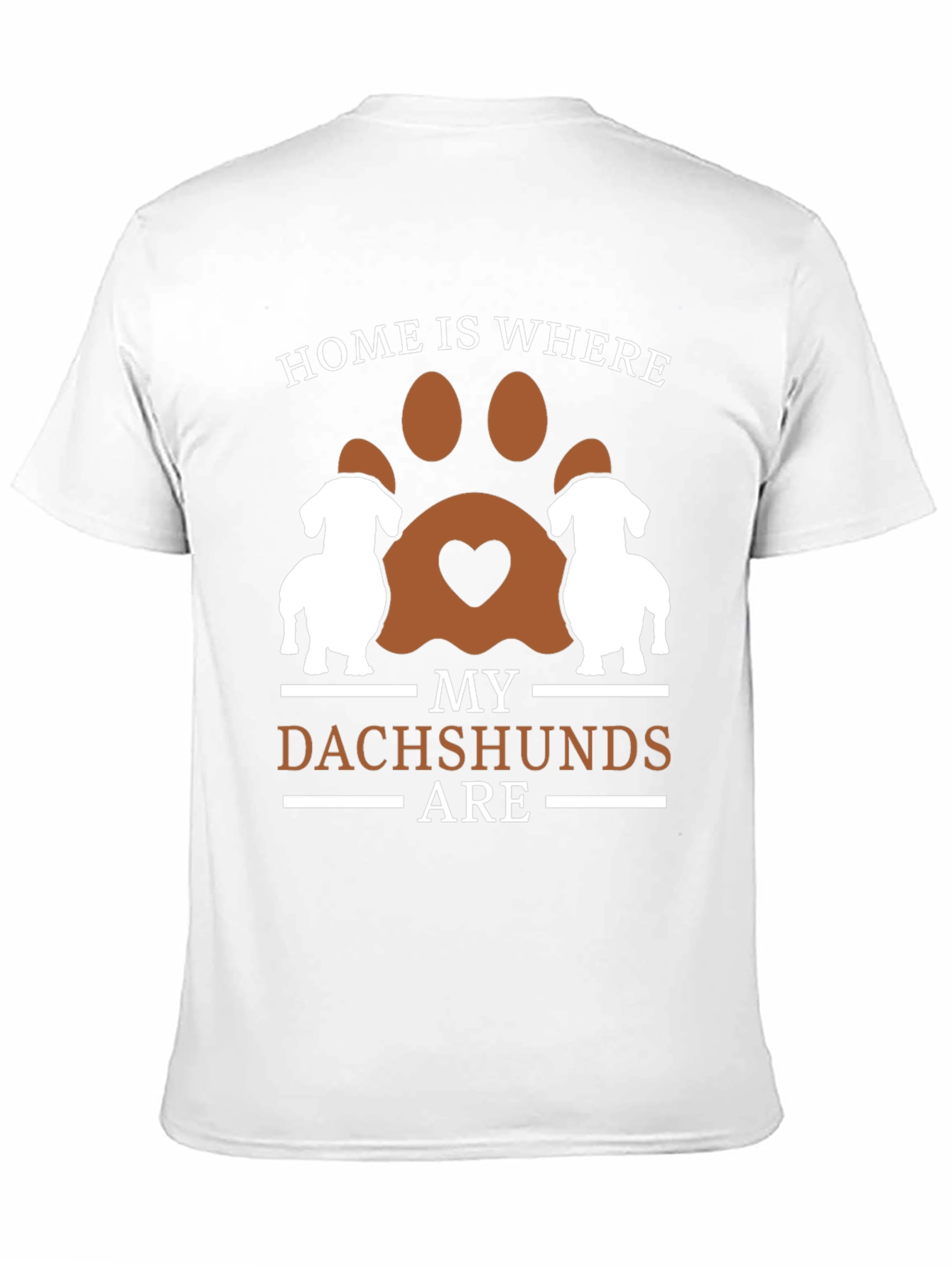 Dachshund Home T-Shirt - Dog Lover Tee
